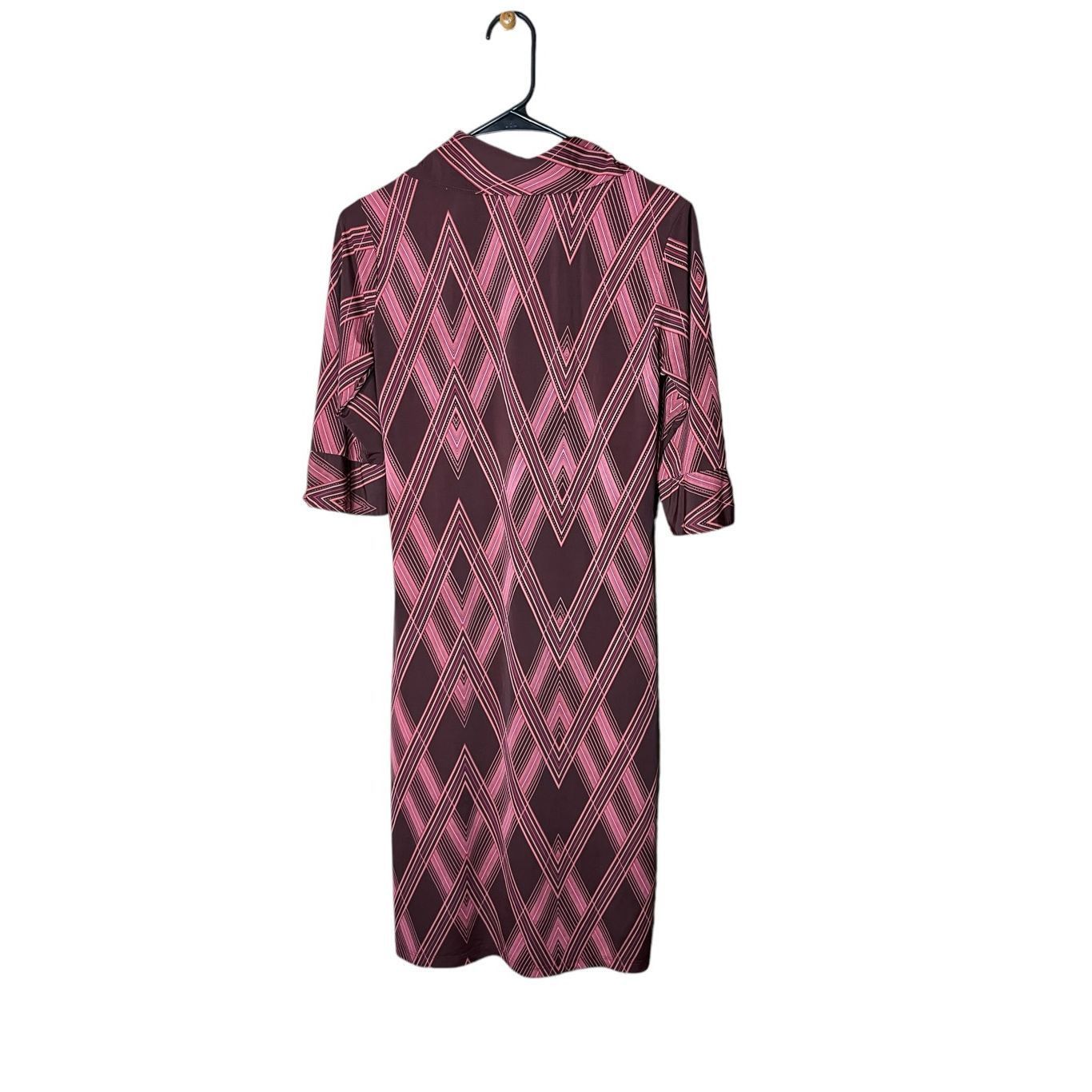 Other Vintage Wanted Clothing Y2K Retro Button Front MIDI Dress Si Size M / US 6-8 / IT 42-44 - 8 Thumbnail