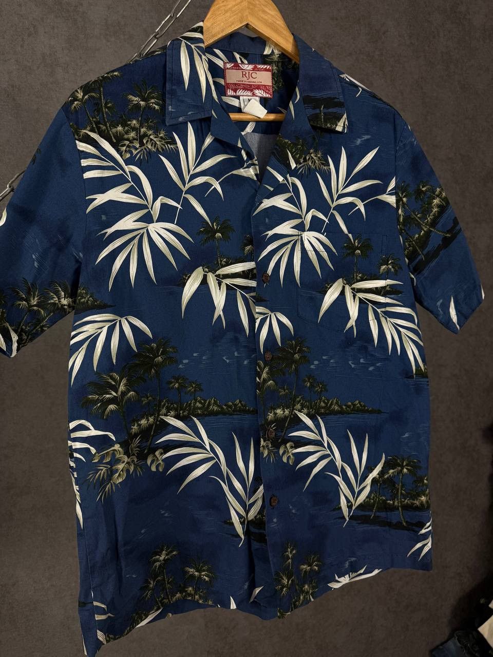 Vintage Hawaiian crazy art vintage made in USA shirt Size US M / EU 48-50 / 2 - 3 Thumbnail
