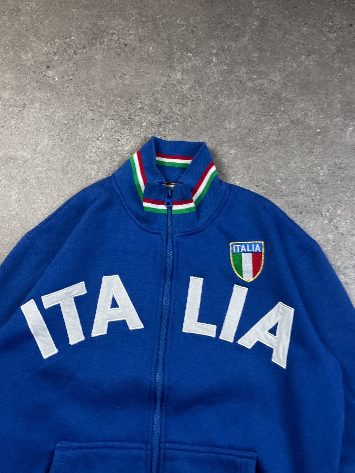 Kappa 00s Italy Embroidered Big Logo Italia Zip Up Track Jacket Size US M / EU 48-50 / 2 - 2 Thumbnail