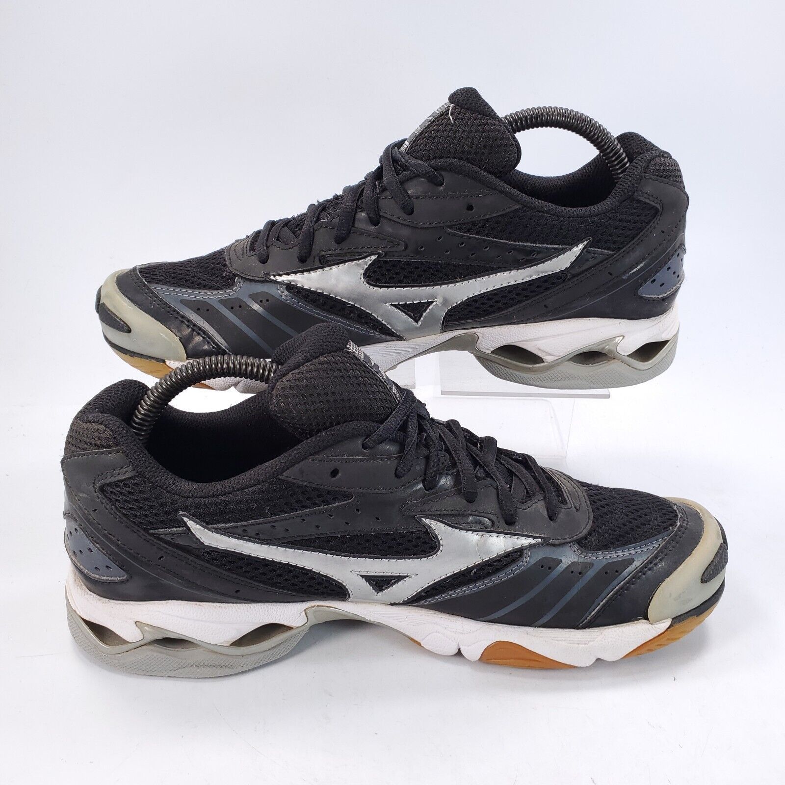 Mizuno Mizuno Wave Bolt Athletic Shoe Womens Size 9 9KV-28405 Black Size US 9 / IT 39 - 4 Thumbnail