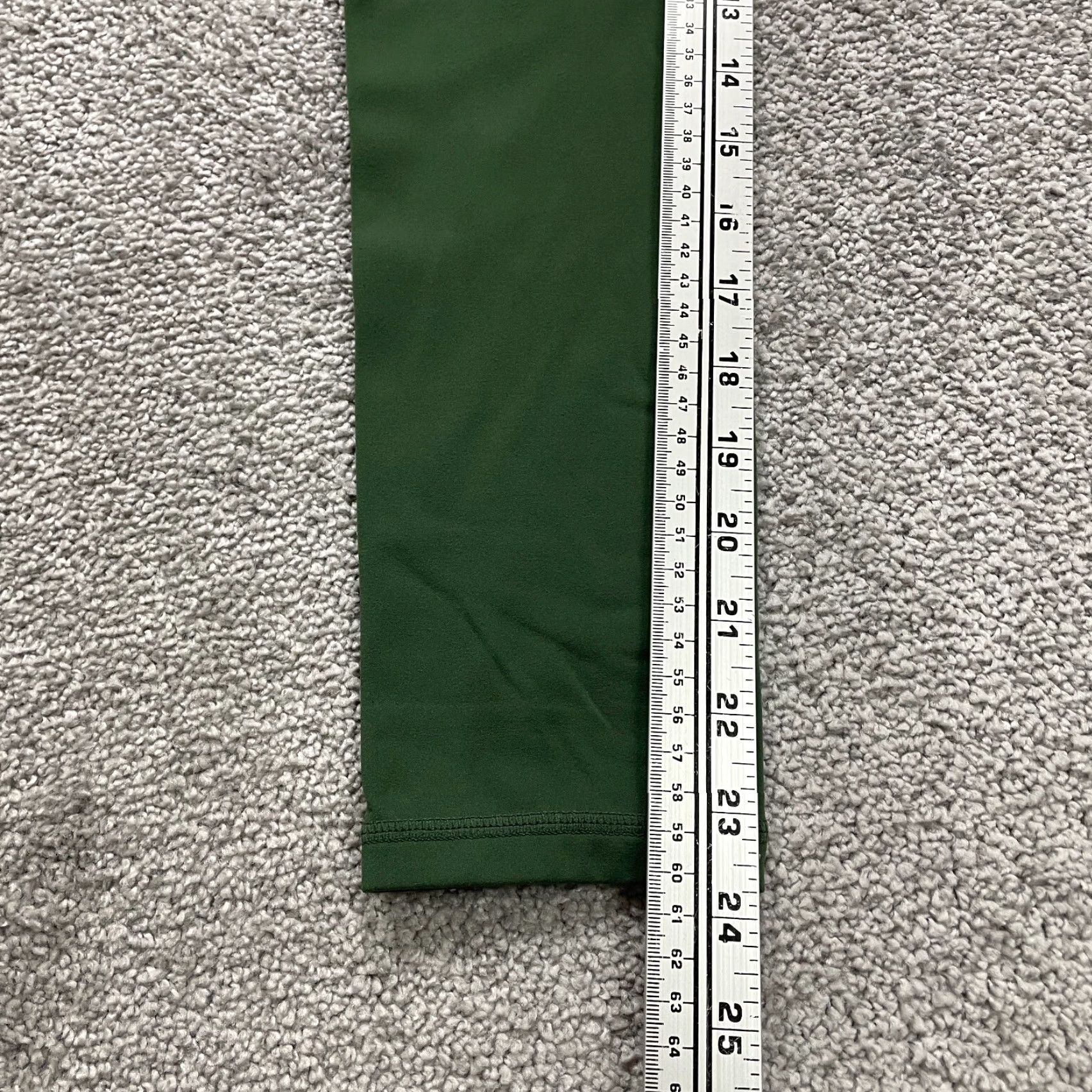 Vintage Zyia Active Compression Leggings Womens 2 Green Mid Rise Athletic Yoga 24x23.5 Size 26" / US 2 / IT 38 - 6 Thumbnail