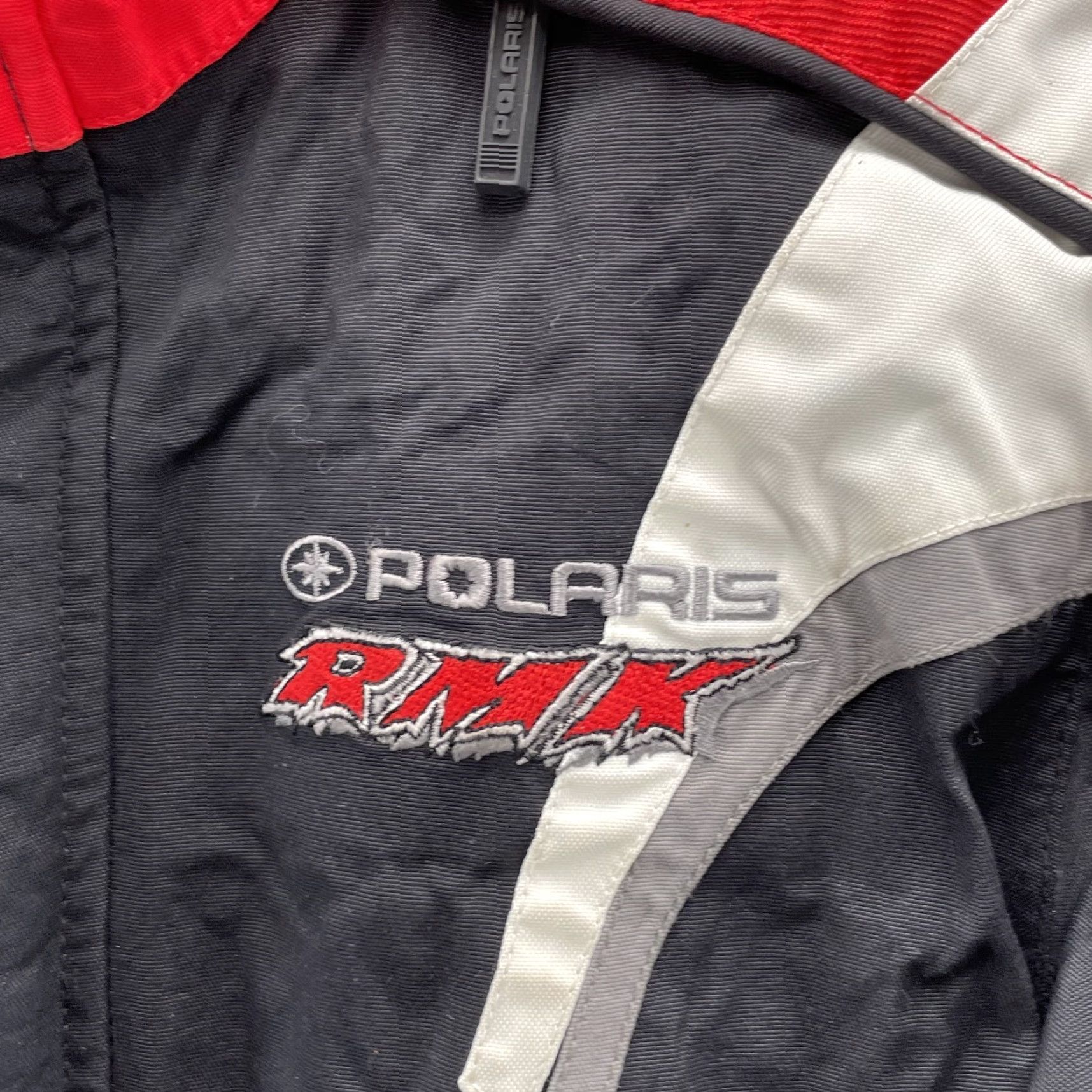 Vintage VINTAGE Polaris RMK Snowmobile Jacket Men Small Bomber Jacket Race 90s Red Size US S / EU 44-46 / 1 - 5 Thumbnail