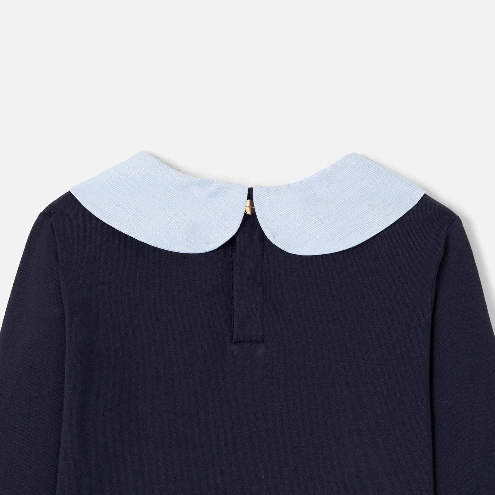 Designer Jacadi Long Sleeve Blouse Size 4T MSRP $65 Size US XXS / EU 40 - 4 Thumbnail