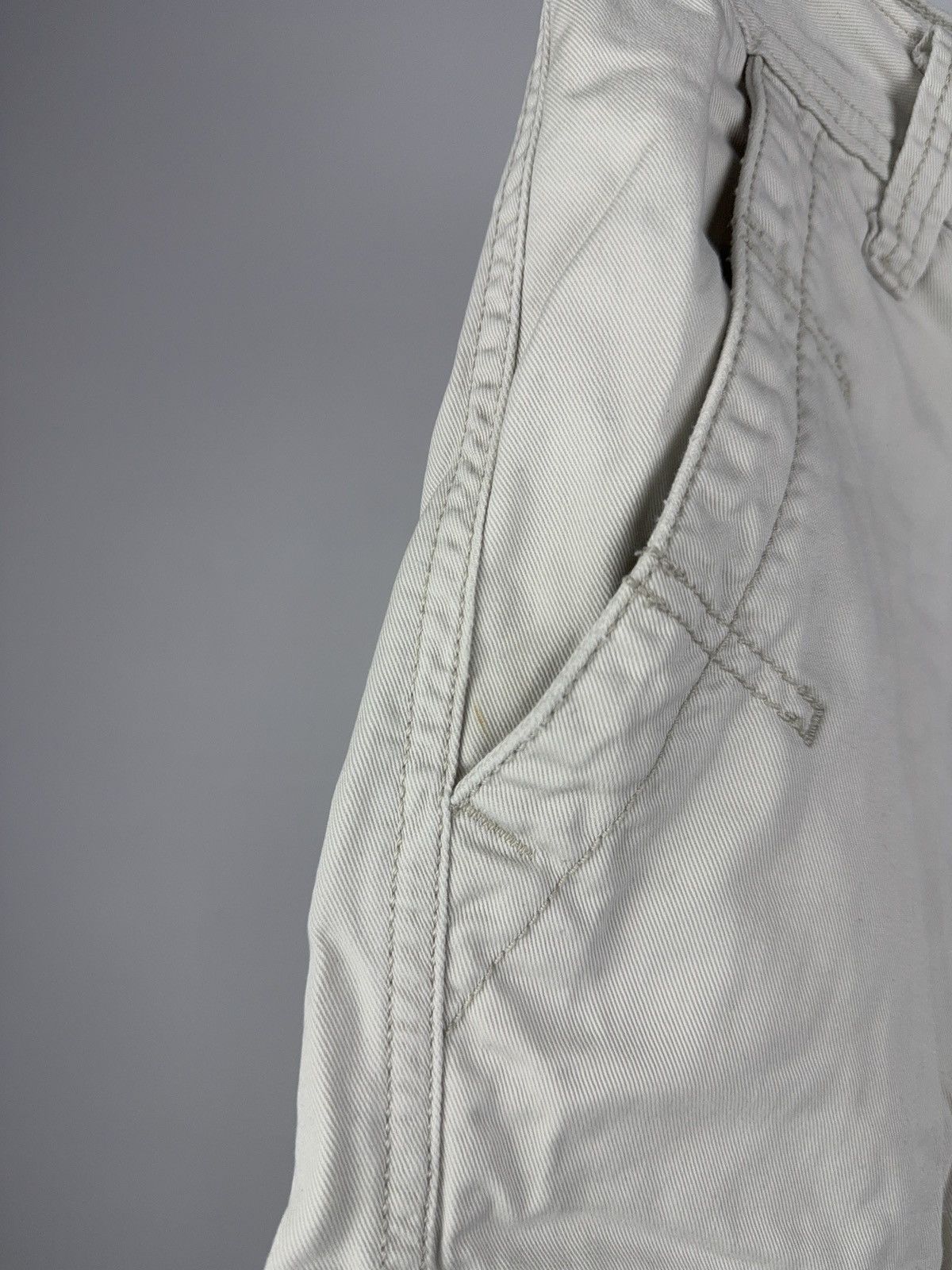 Levi's × Vintage Crazy Vintage 00s Baggy Skater Style Levis Cargo Shorts Size US 33 - 6 Thumbnail
