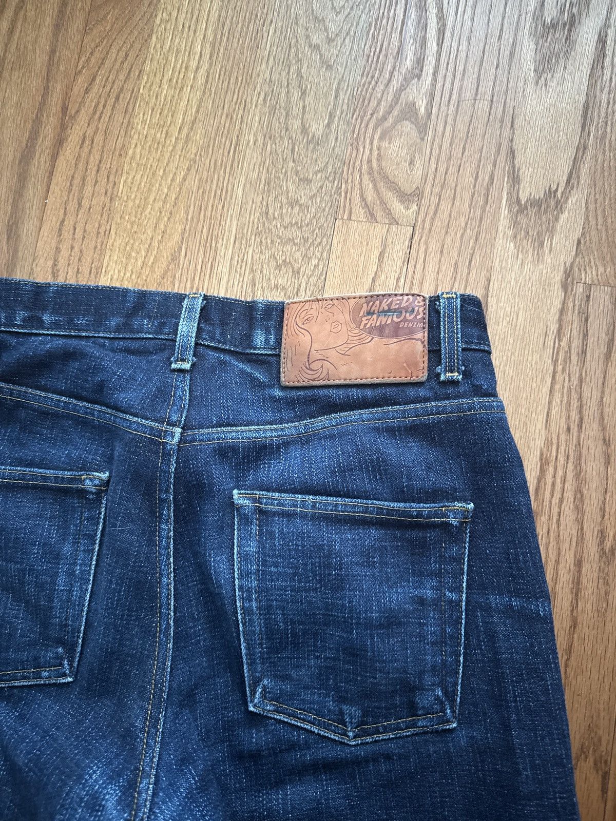 Naked & Famous Elephant 12 Faded Look Easy Guy Size US 30 / EU 46 - 4 Thumbnail