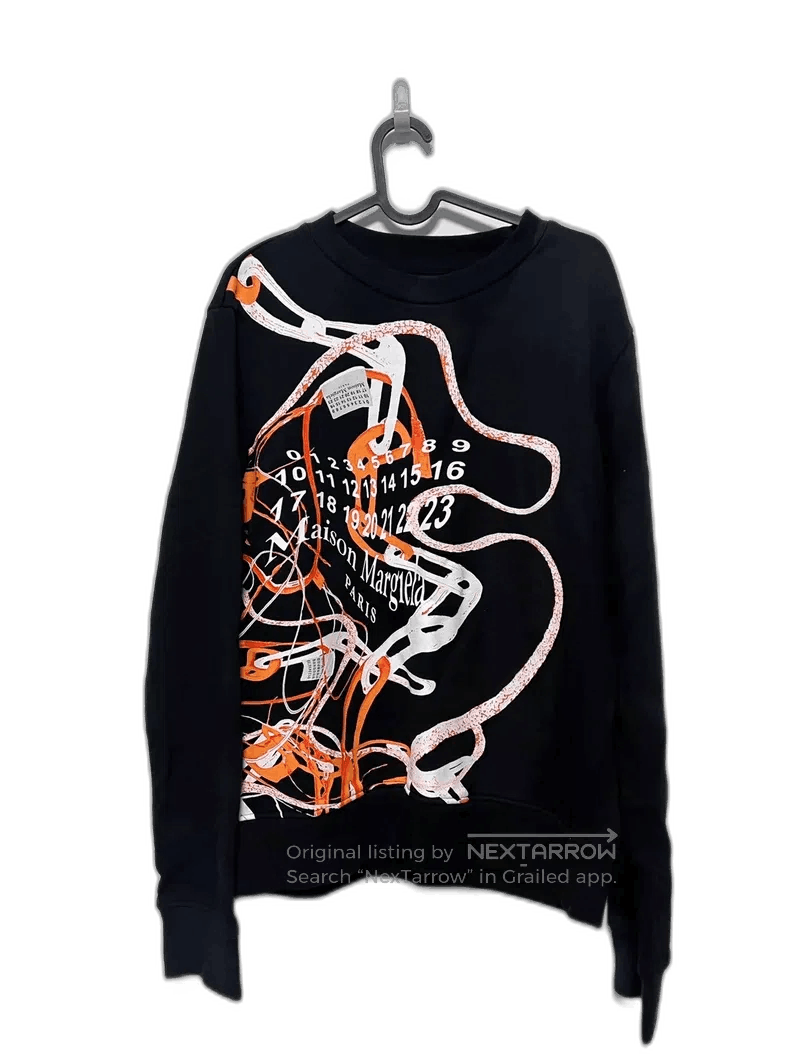 Maison Margiela maison margiela graphic sweatshirt with unique design. Size US M / EU 48-50 / 2 - 1 Thumbnail