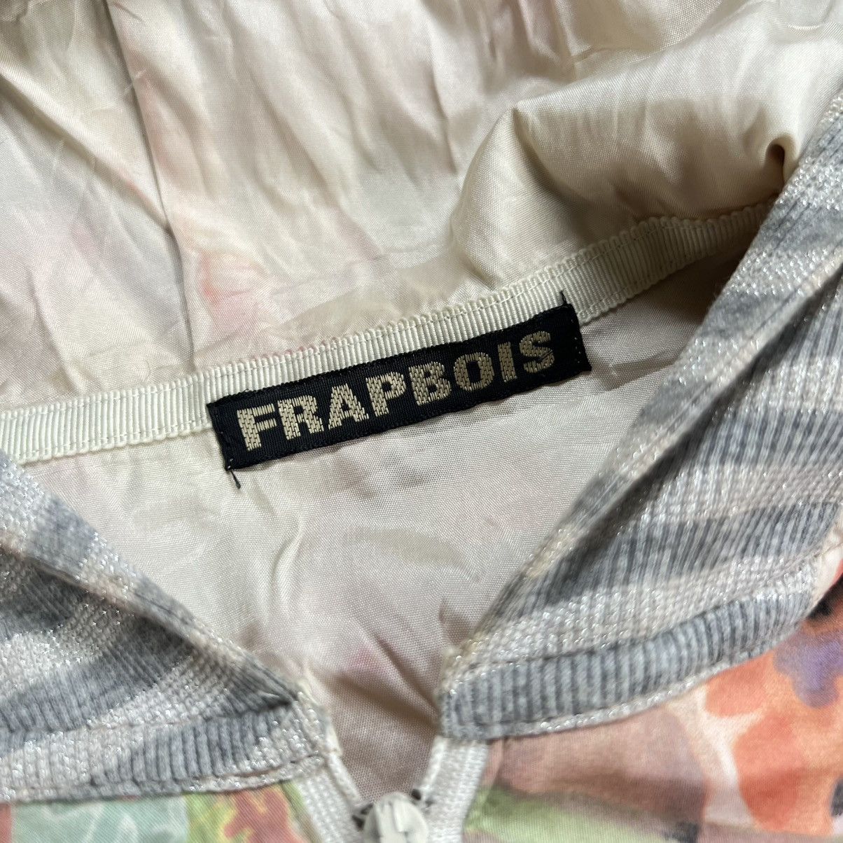 Issey Miyake 90s Frabois by Issey Miyake Printed Zip up Jacket Size US M / EU 48-50 / 2 - 7 Thumbnail