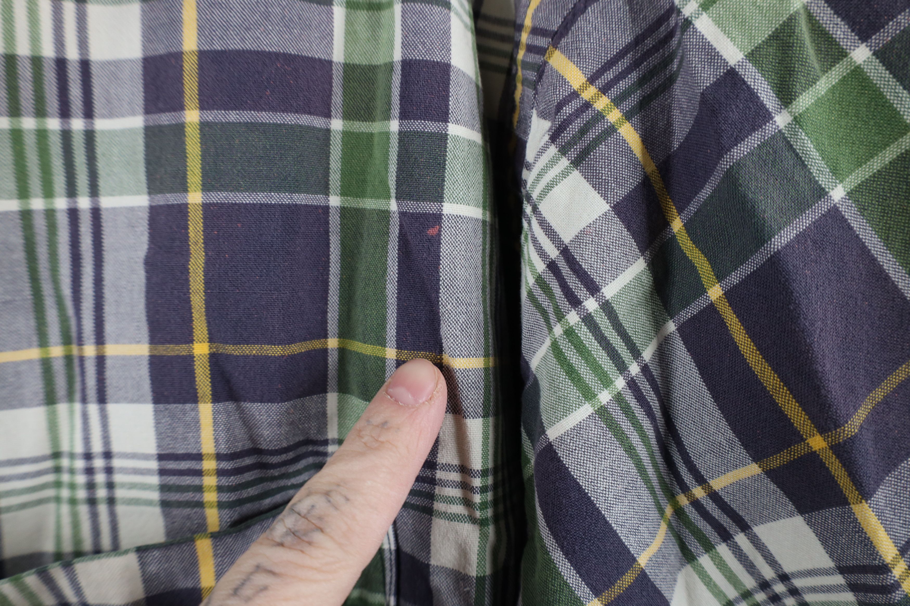 Abercrombie & Fitch × Vintage Vintage 90s Abercrombie & Fitch Distressed Button Shirt Size US L / EU 52-54 / 3 - 6 Thumbnail