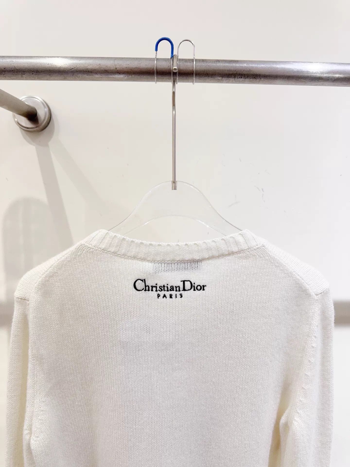 Dior Dior Gold Thread Butterfly Cashmere Sweater F36 Size XS / US 0-2 / IT 36-38 - 4 Thumbnail