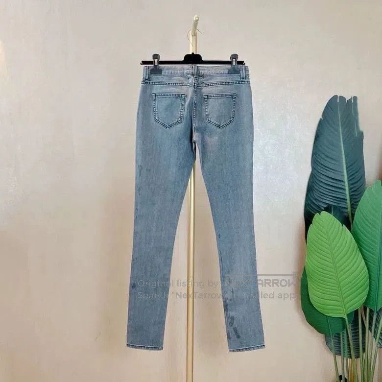 Saint Laurent Paris Saint Laurent Gray Jeans. Size 29" - 2 Thumbnail