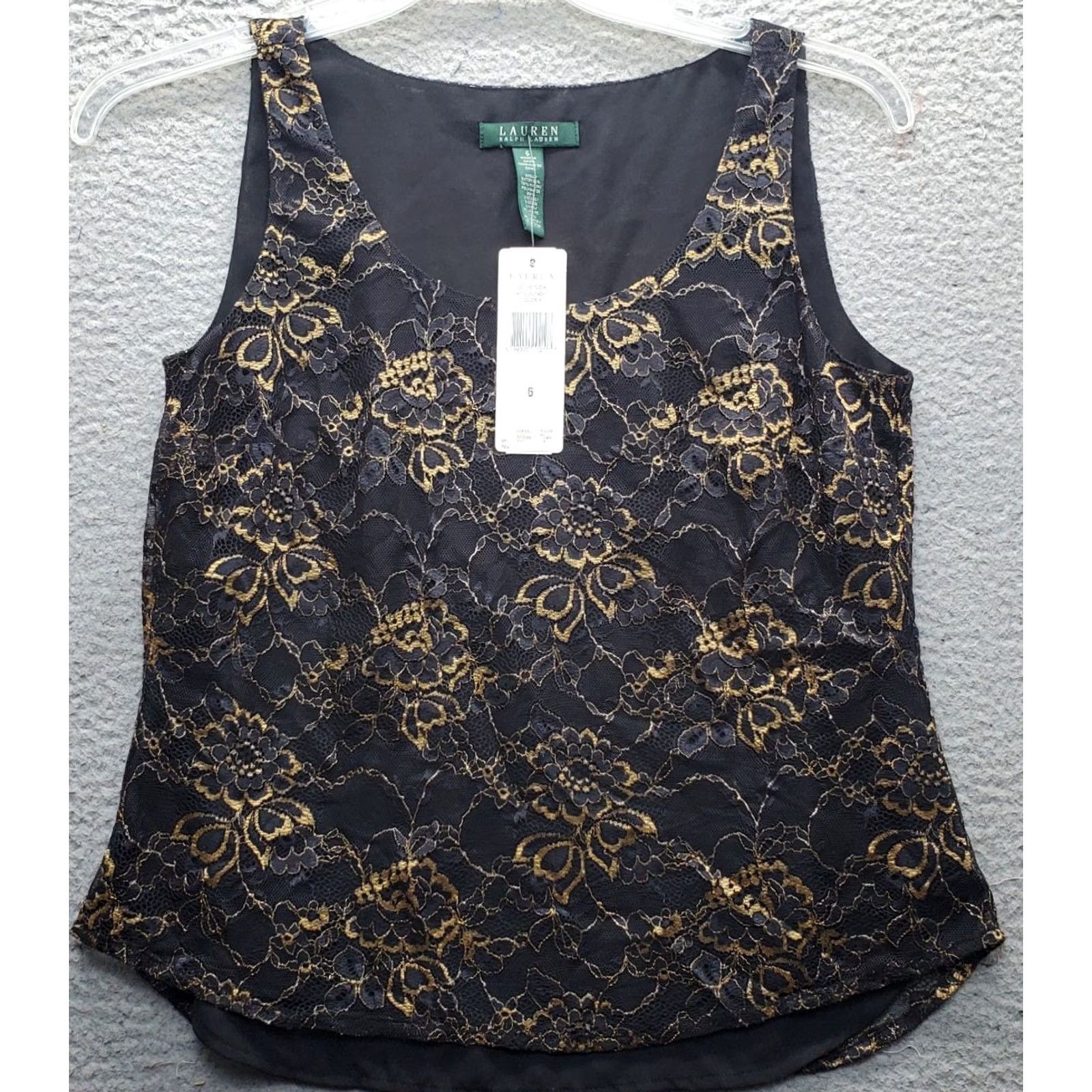 Ralph Lauren Lauren Ralph Lauren Tank Top Womens Size 6 Multicolor Floral Sleeveless Pullover Shirt Size M / US 6-8 / IT 42-44 - 2 Thumbnail