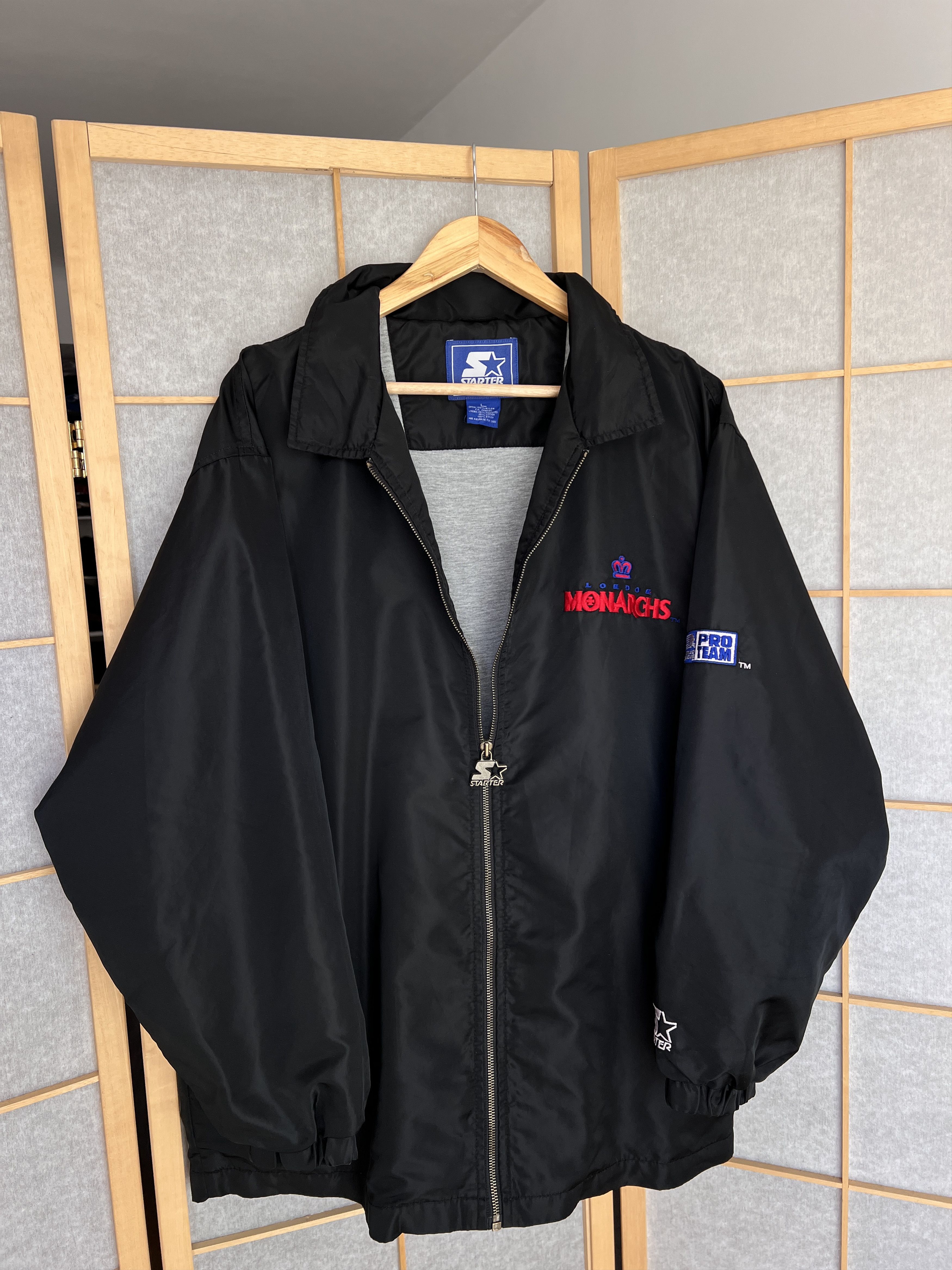 Starter Archive 1995 Starter Monarchs London vintage jacket NFL rare Size US L / EU 52-54 / 3 - 15 Thumbnail