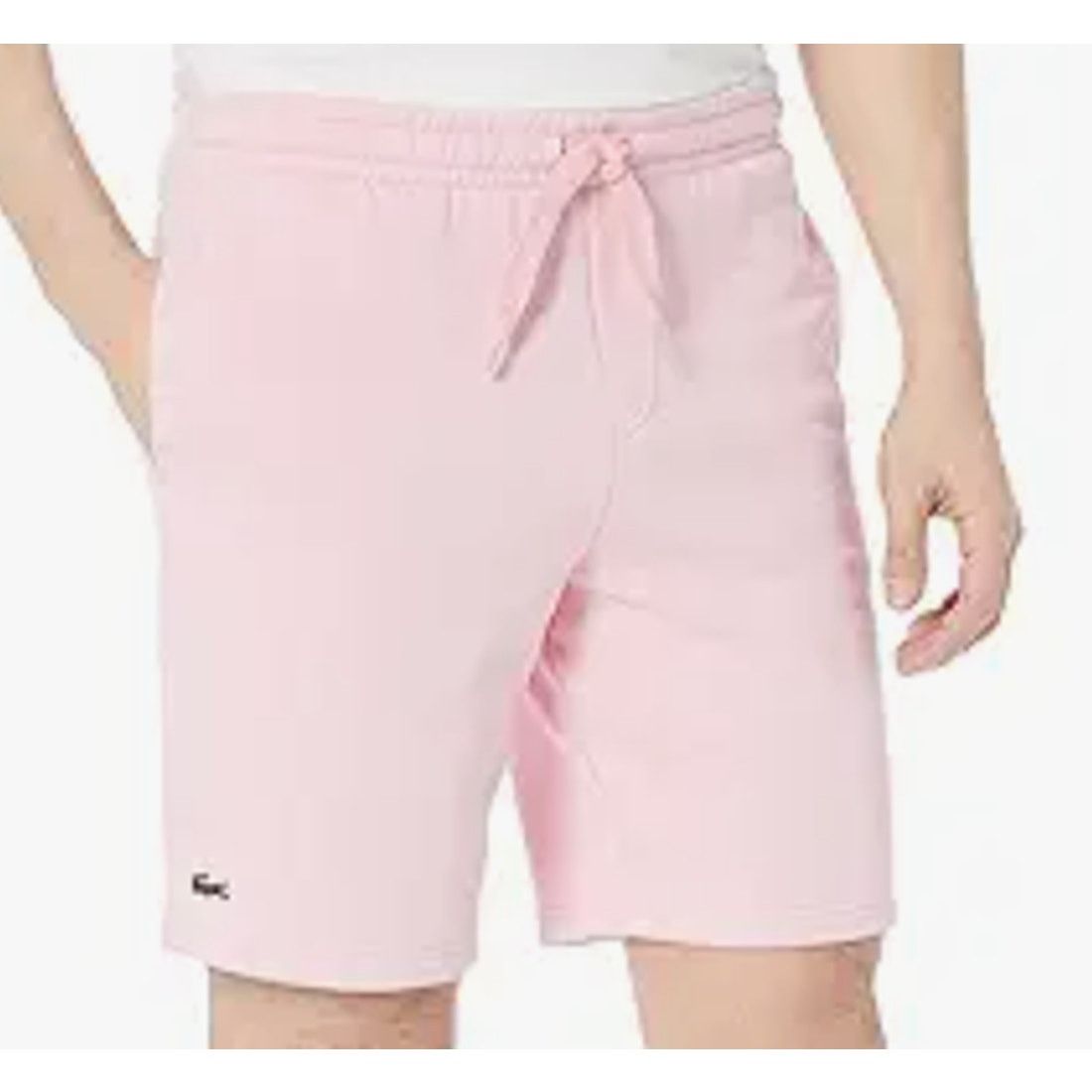 Lacoste Lacoste Men's Sport Tennis Fleece Short, Lotus Pink S Size US 30 / EU 46 - 1 Thumbnail