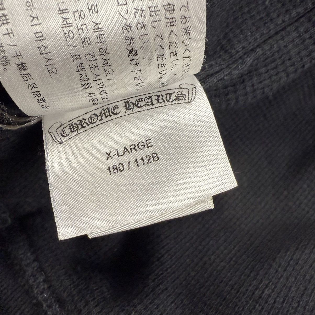 Chrome Hearts Chrome Hearts Los Angeles Thermal Horseshoe Black Zip Hoodie Size US XL / EU 56 / 4 - 11 Thumbnail