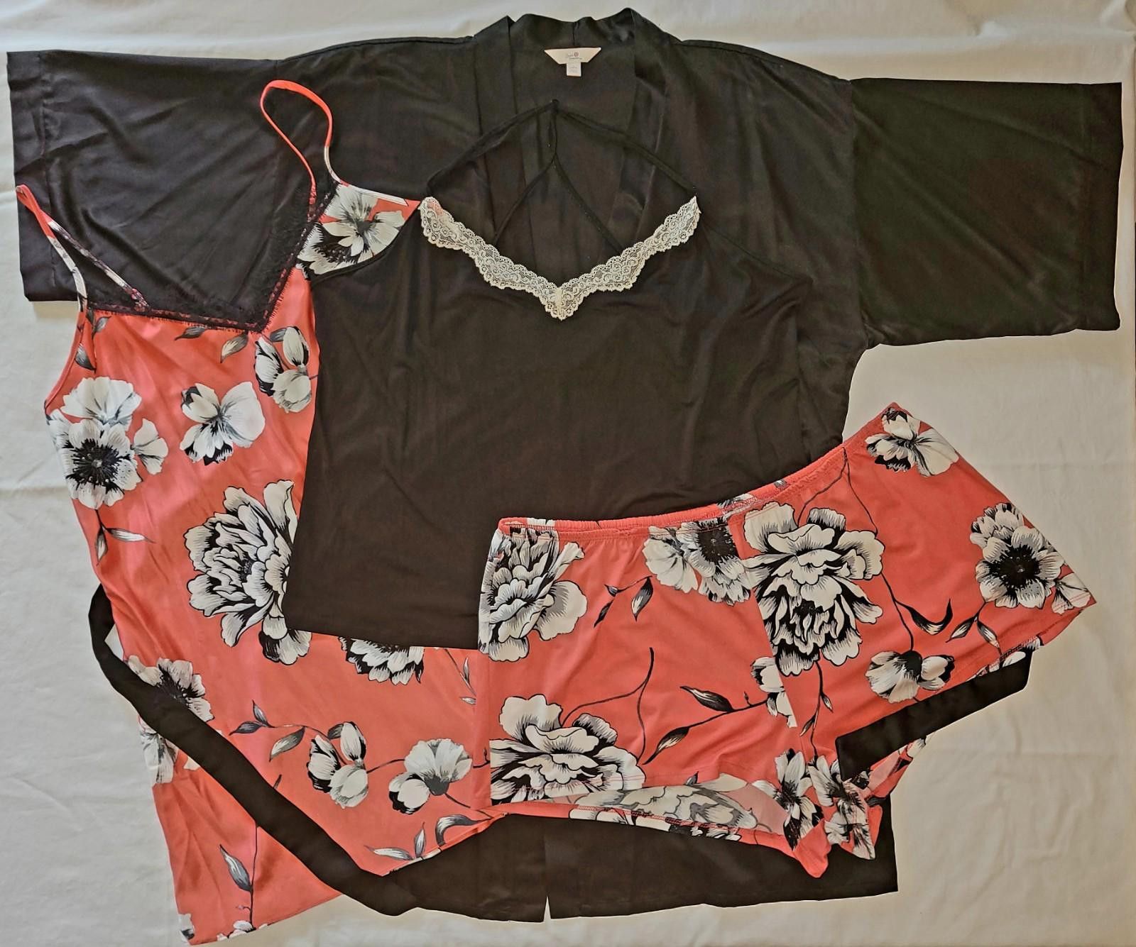 Designer Sweet Treasures 4pc. women's size LG.{12-14} intimates set Size ONE SIZE - 1 Thumbnail