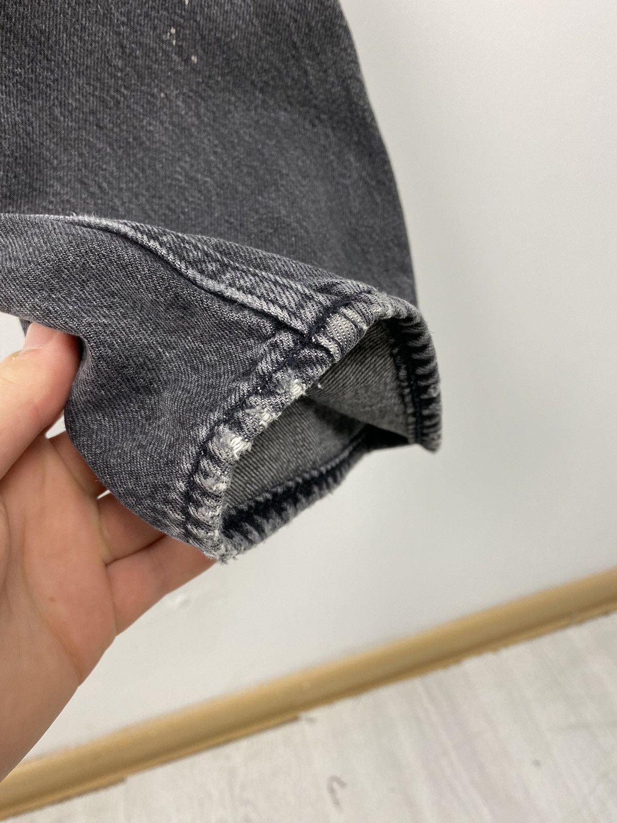 Acne Studios Acne Mic Black Stone Denim Pants Our Legacy Norse Projects Size US 31 - 6 Thumbnail