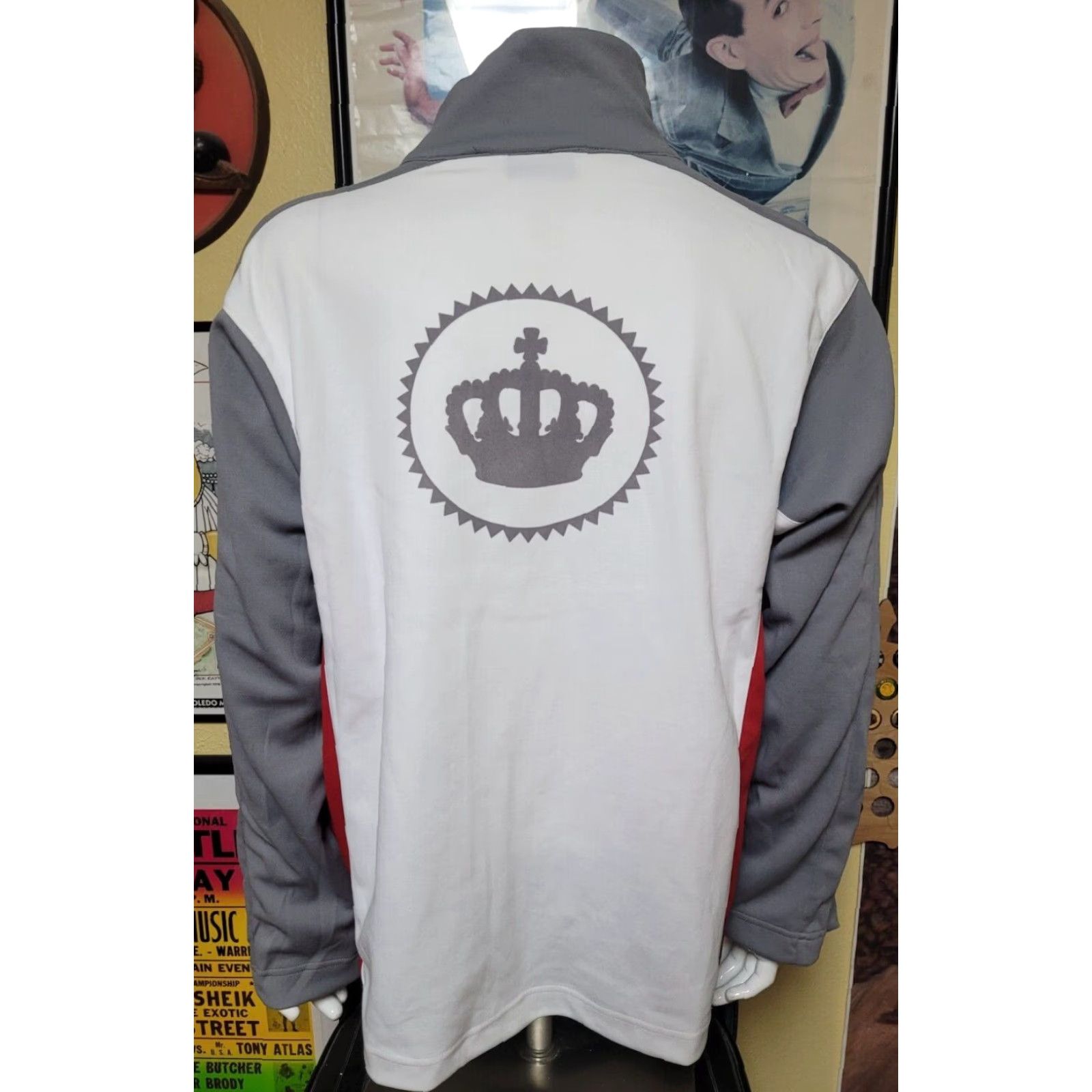 Vintage VINTAGE Konig Pilsener German Beer Jacket Windbreaker Zip Up 2XL White Men Size US XXL / EU 58 / 5 - 5 Thumbnail
