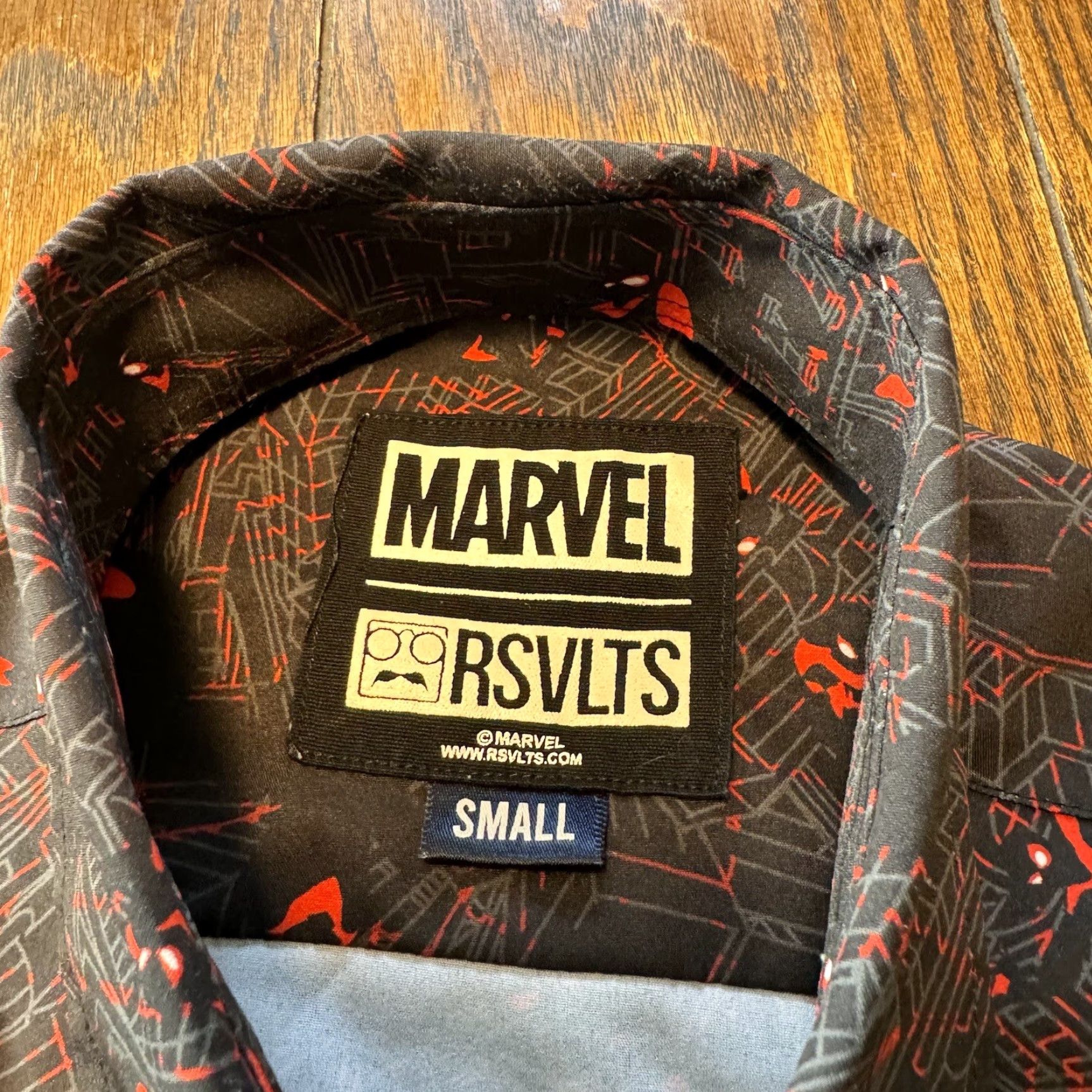 Vintage RSVLTS Marvel Shirt Men’s Small Miles Morales City Slinger After Dark Size US S / EU 44-46 / 1 - 3 Thumbnail