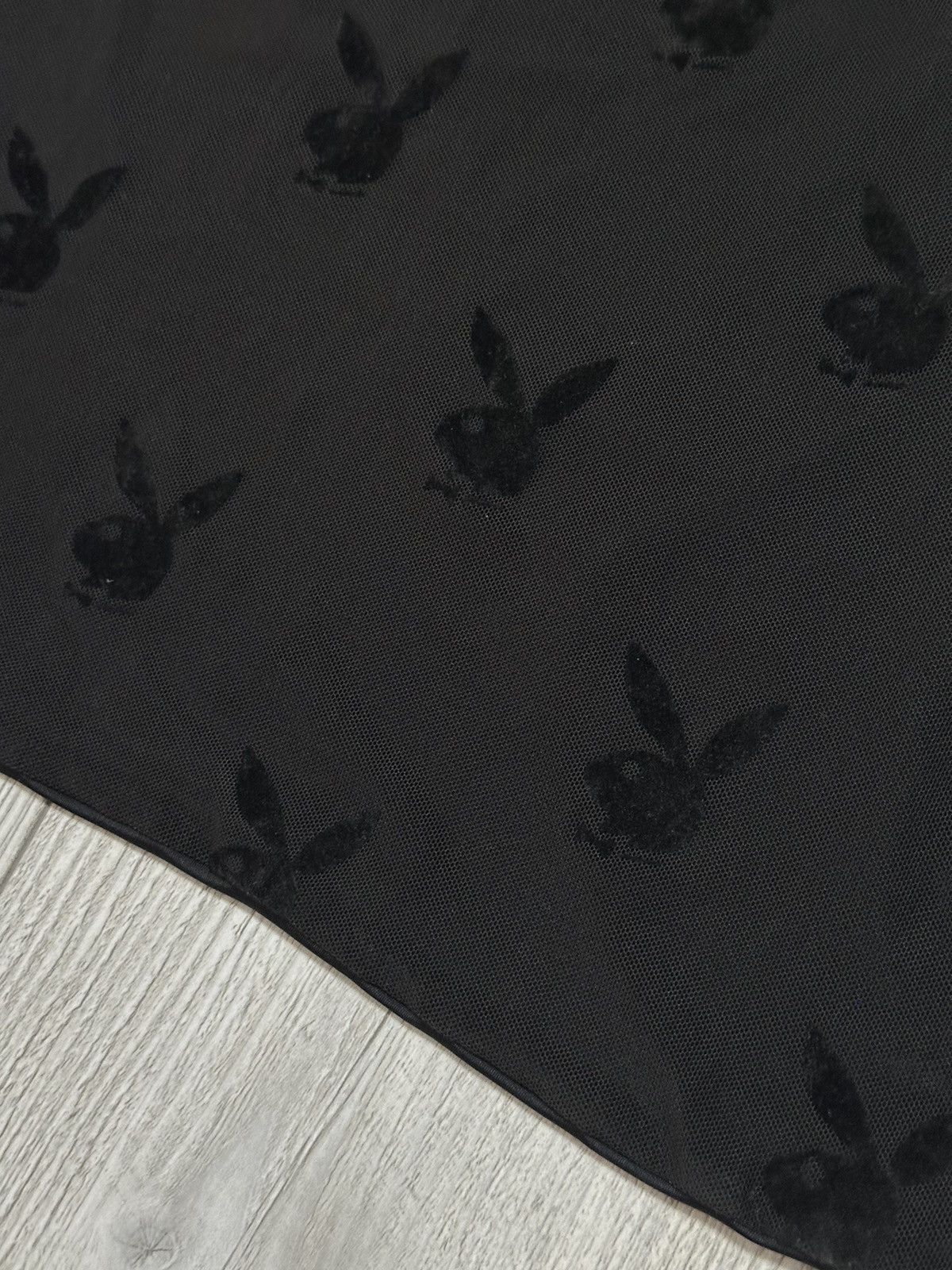Missguided Misguided Playboy sheer bunny long sleeve dress Size XL / US 12-14 / IT 48-50 - 5 Thumbnail