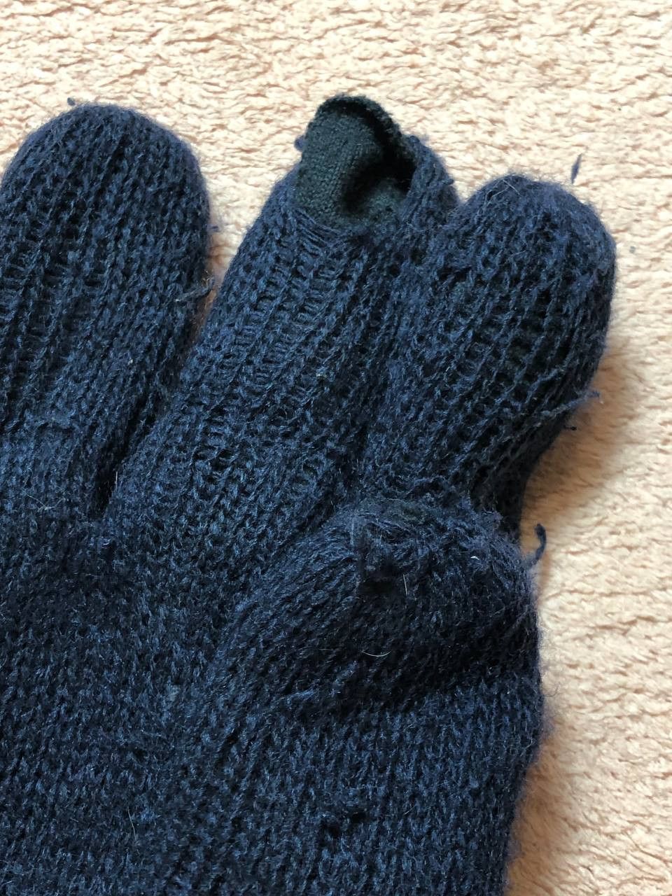 Barbour Vintage blue Gloves Barbour one size logo streetwear Size ONE SIZE - 18 Thumbnail