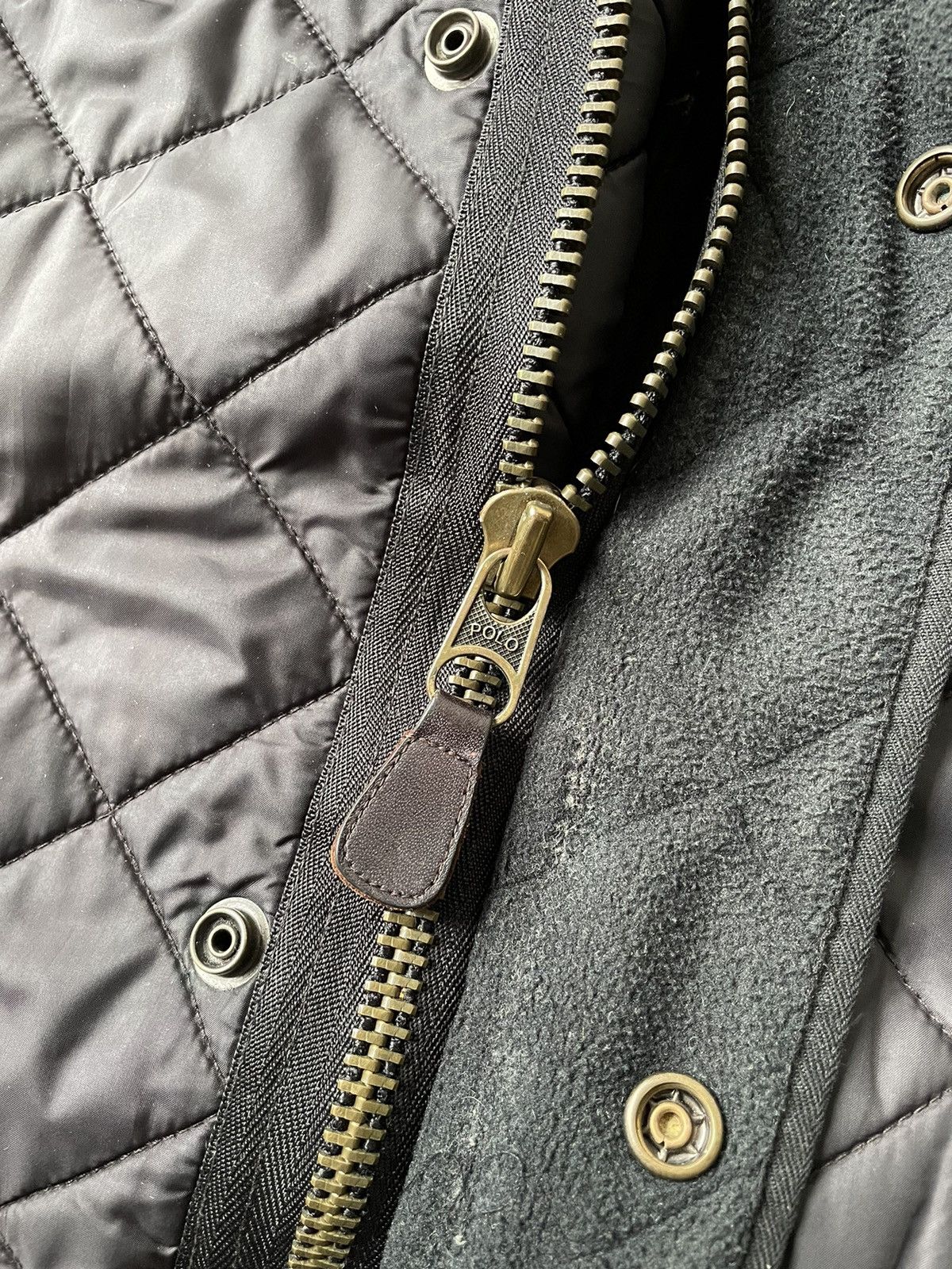 Polo Ralph Lauren Polo Ralph Lauren Quilted Calf Suede Patches Jacket 3636AC Size US L / EU 52-54 / 3 - 4 Thumbnail