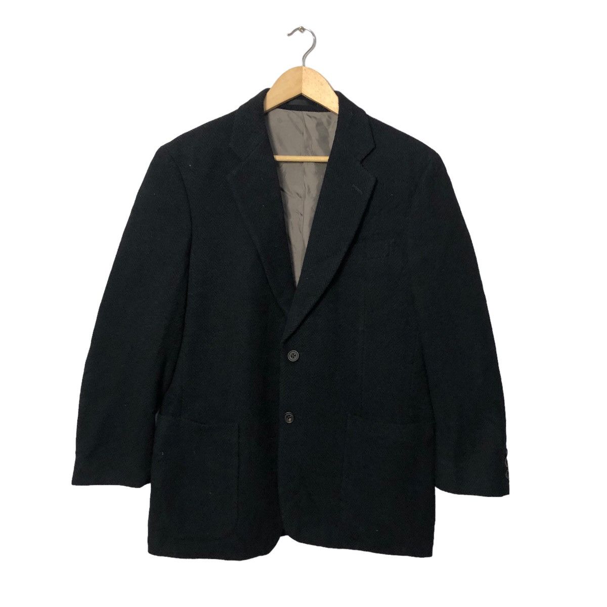 Burberry Vintage Burberrys Two Button Blazer Coat Jacket Size US L / EU 52-54 / 3 - 1 Thumbnail