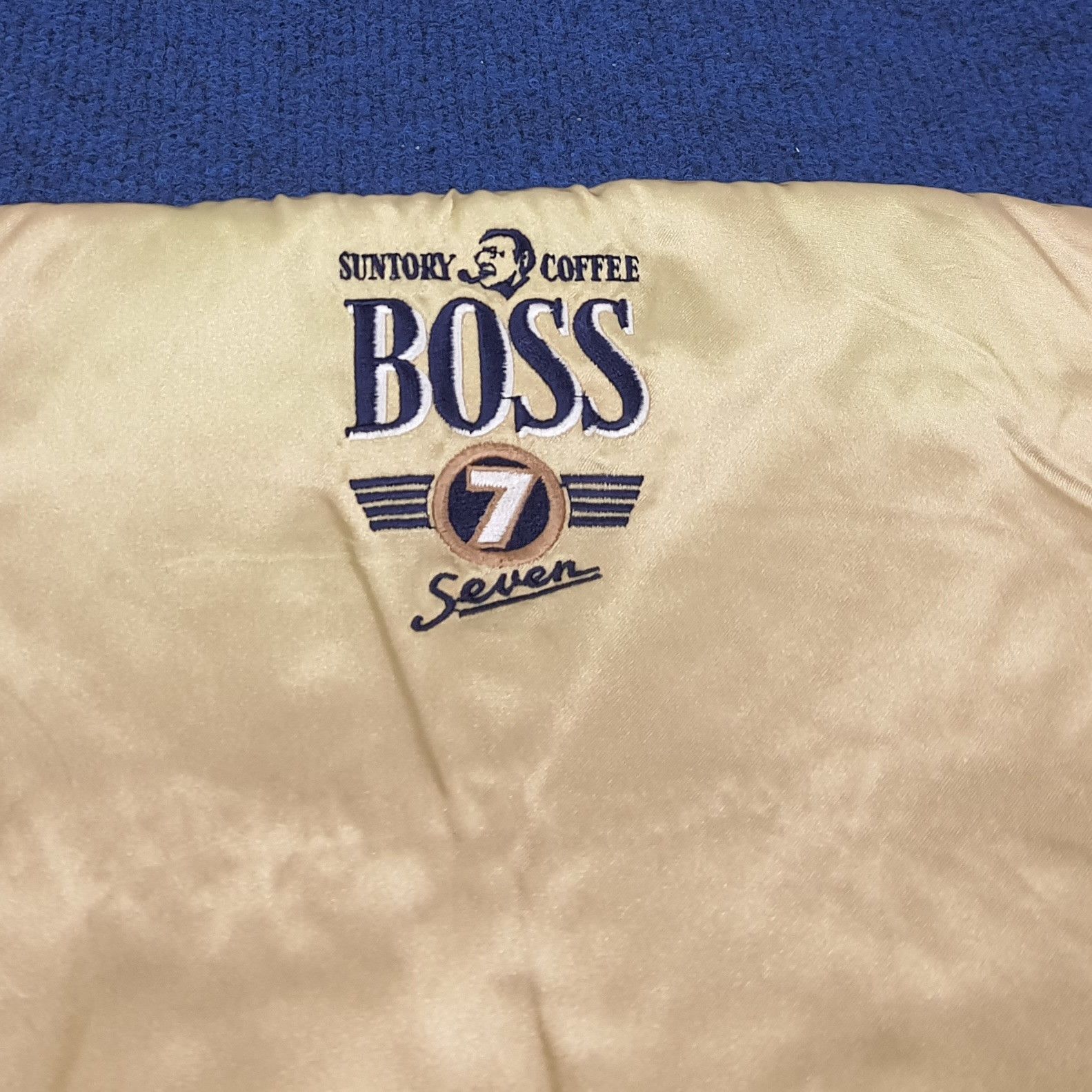 Vintage Vintage Boss Black Suntory Coffee Reversible Jacket C236N13 Size US L / EU 52-54 / 3 - 5 Thumbnail