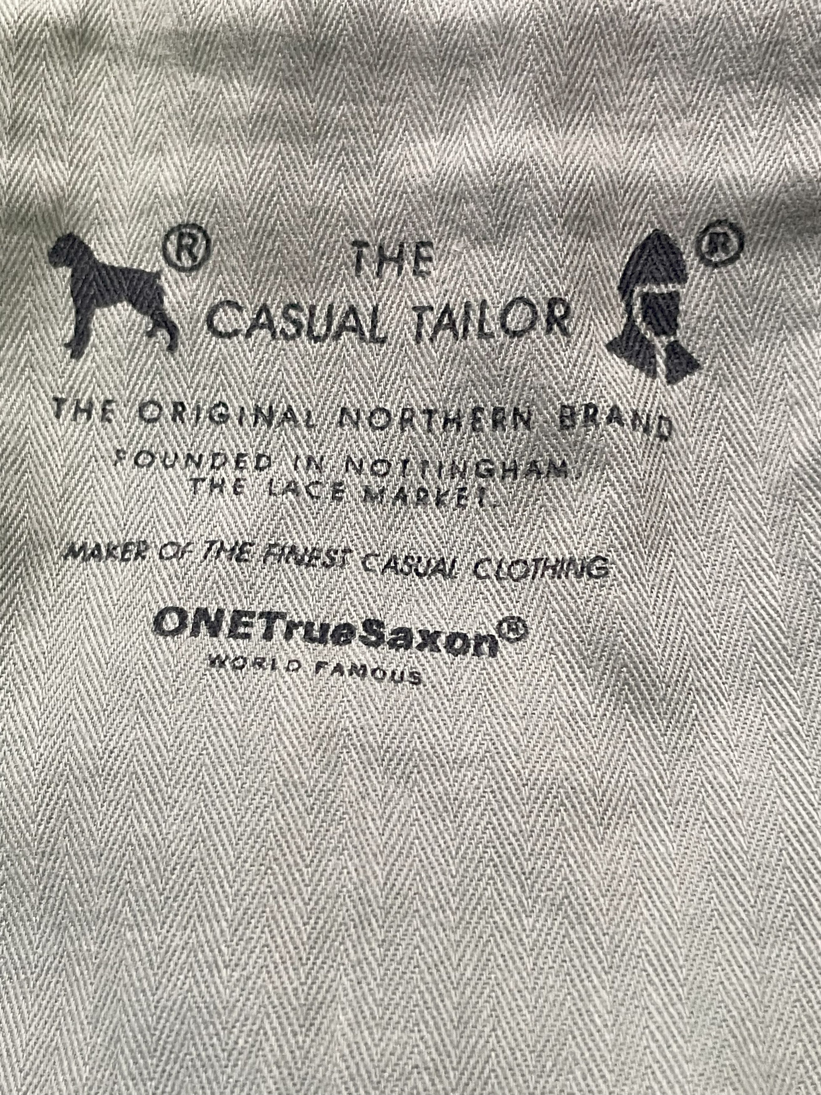 Japanese Brand Vintage One True Saxon Denim Size US 34 / EU 50 - 15 Thumbnail