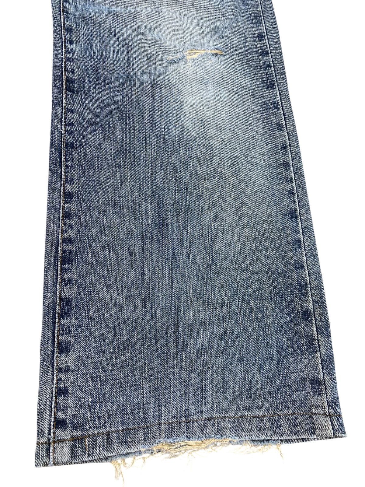 Edwin Edwin 405 Faded Blue Wash Style Loose Jeans Size US 30 / EU 46 - 6 Thumbnail