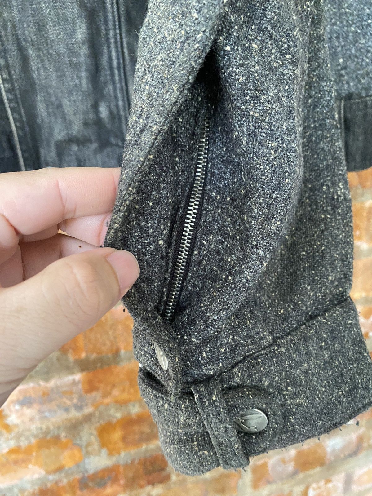 Vivienne Westwood 🔥🔥1990s Hybrid denim wool Jacket Size US L / EU 52-54 / 3 - 10 Thumbnail