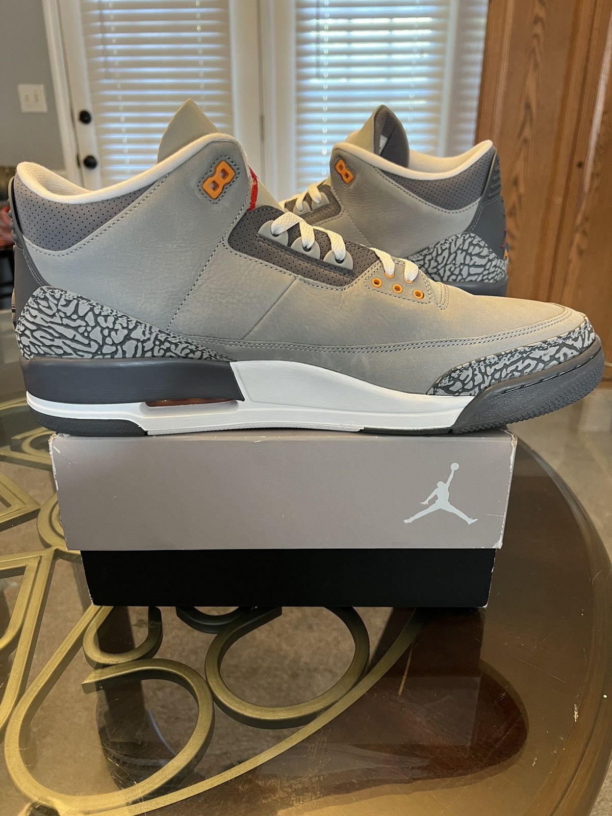 Jordan Brand Jordan 3 Retro Cool Grey 2021 SIZE 18 Size US 15 / EU 48 - 9 Thumbnail