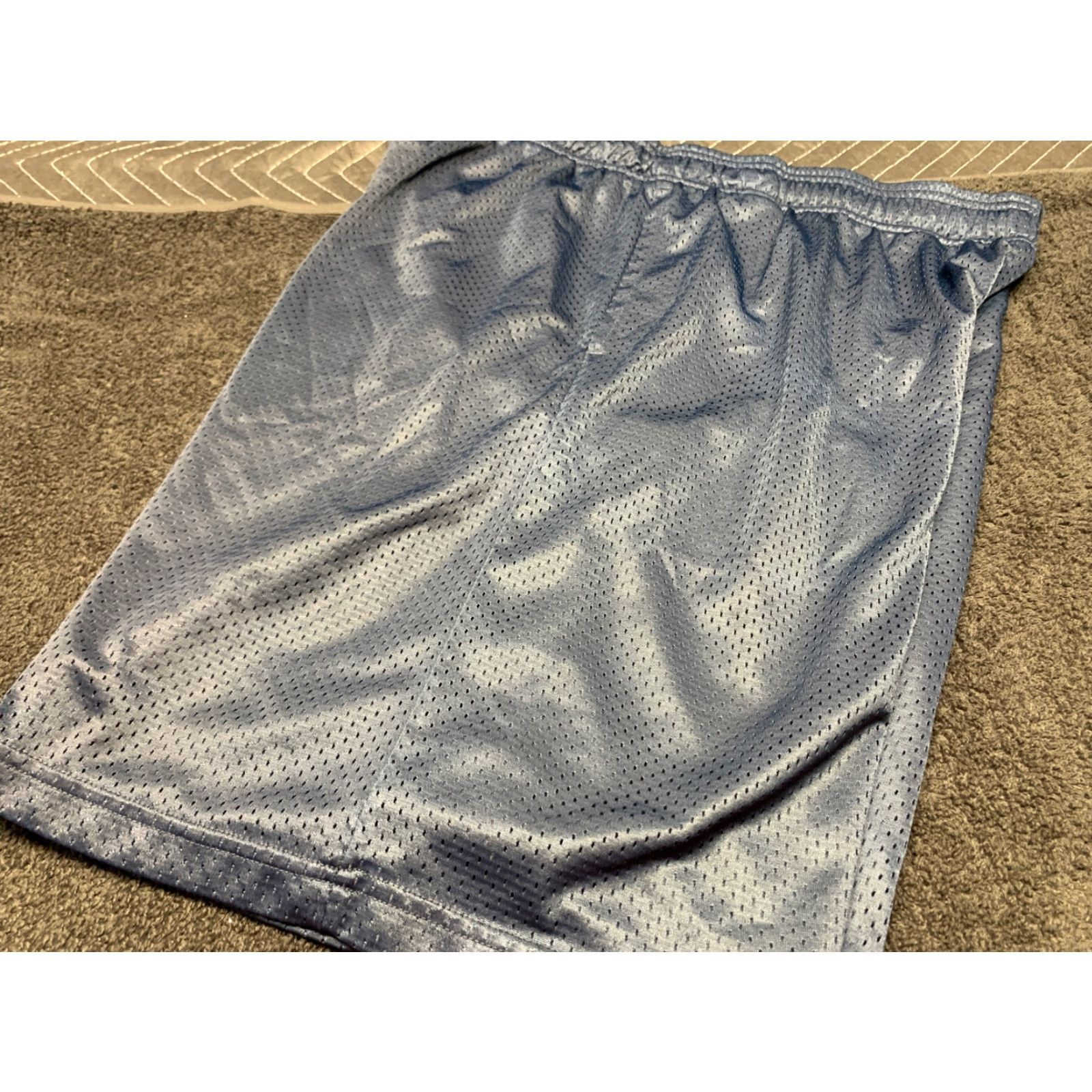 Reebok REEBOK Mens Basketball Shorts Active Athletic Navy Blue XXL Elastic Drawstring 2XL Regular Men Size US 39 - 5 Thumbnail