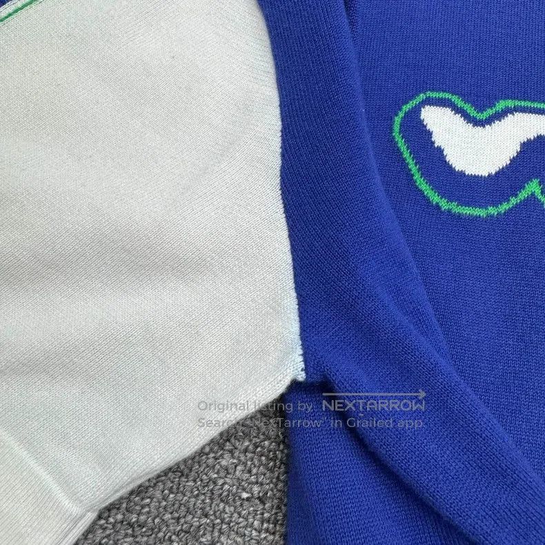 Louis Vuitton Louis Vuitton LV Slogan Intarsia Knit Tee. Size US XL / EU 56 / 4 - 6 Thumbnail