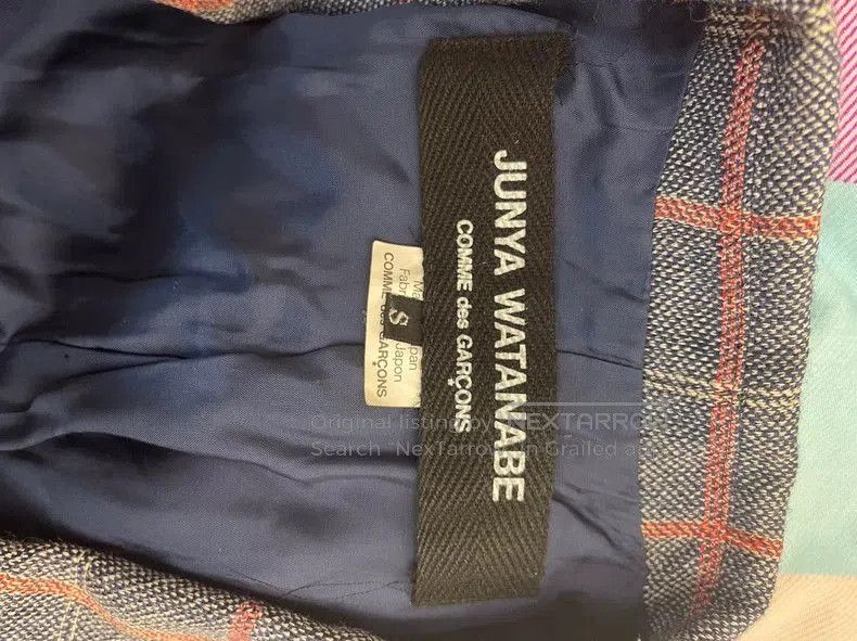 Junya Watanabe Junya Watanabe CDG Plaid Coat. Size US S / EU 44-46 / 1 - 4 Thumbnail