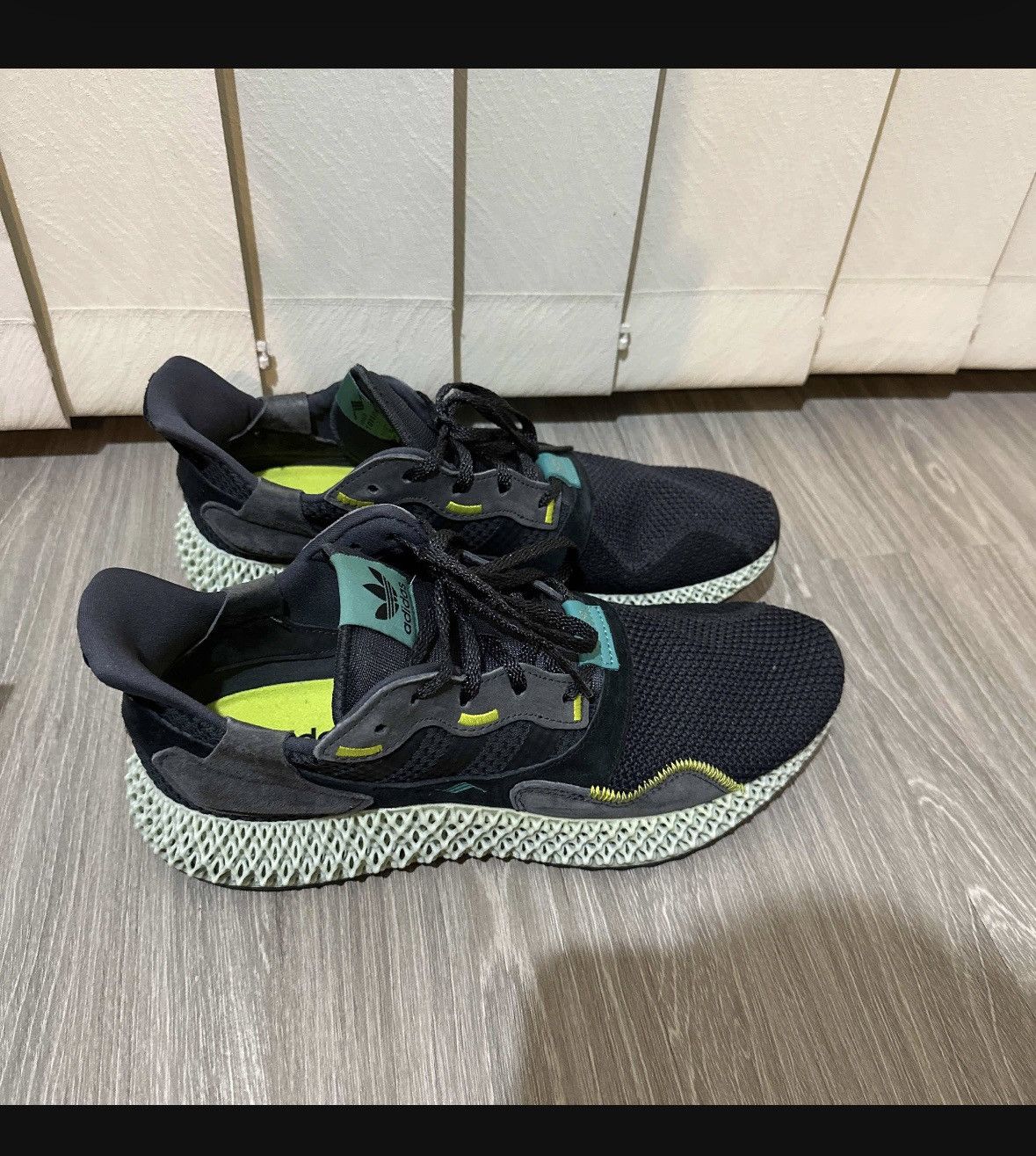 Adidas ZX4000 Futurecraft 4D ‘carbon’ Size US 11 / EU 44 - 6 Thumbnail