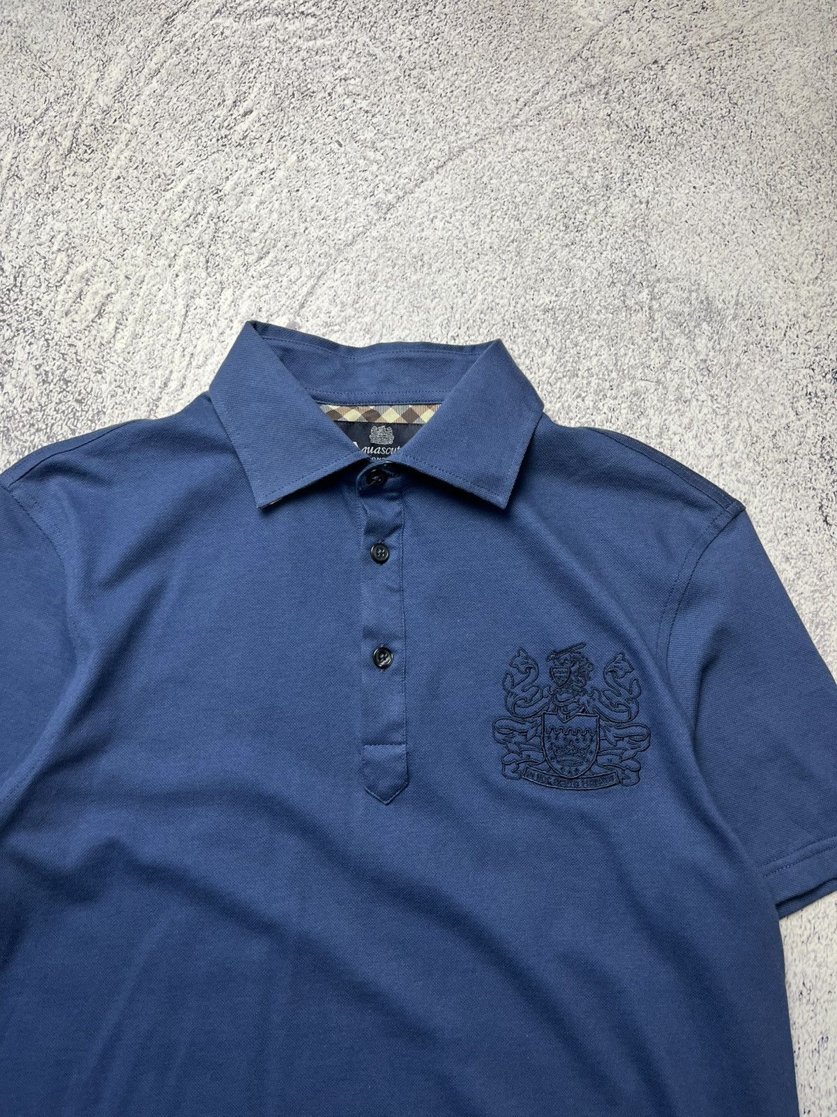 Aquascutum Vintage Aquascutum Polo Classic Luxury Casual Size US S / EU 44-46 / 1 - 9 Thumbnail