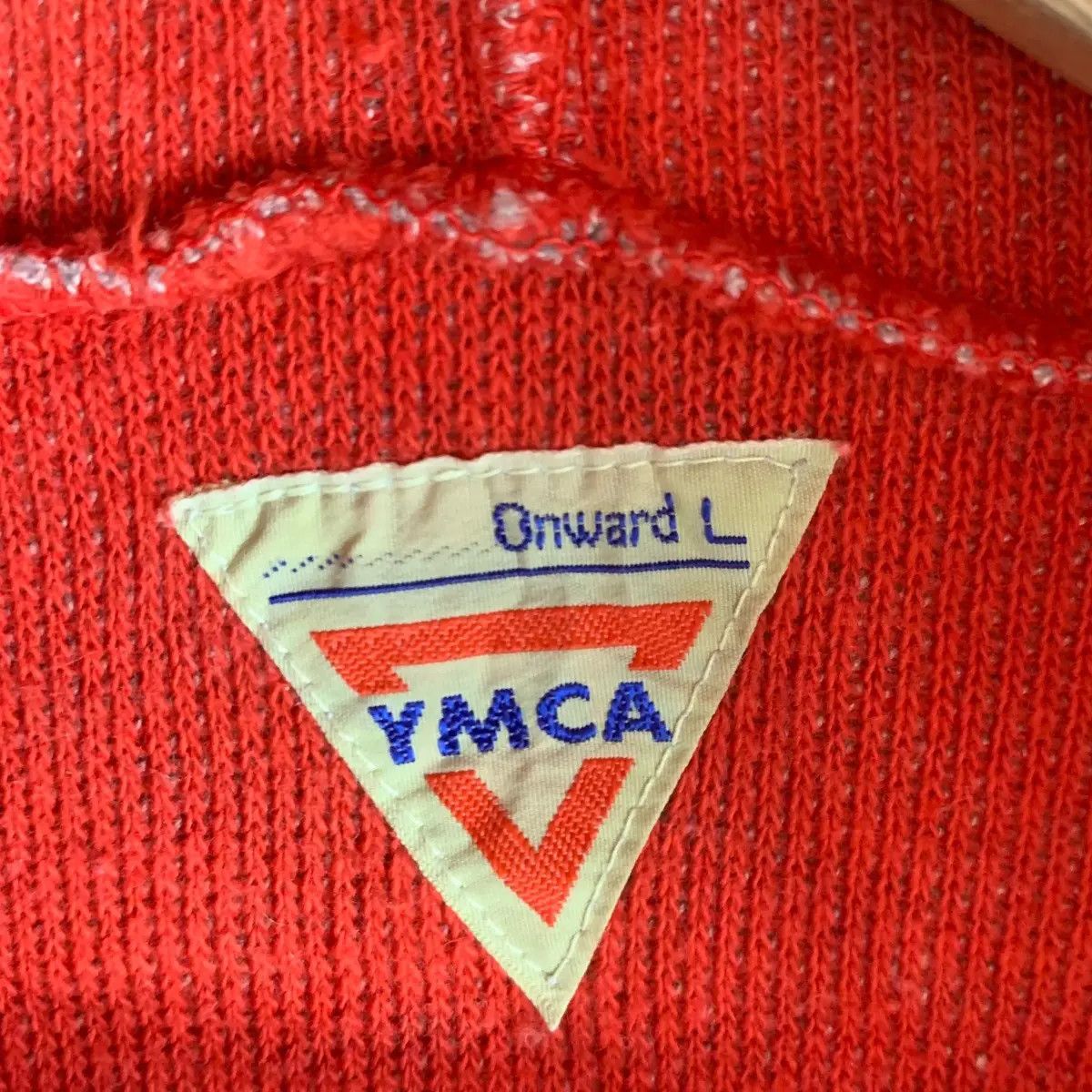 Vintage Vintage 90’ ONWARD JAPAN YMCA Double V Gazette Hoodie Size L / US 10 / IT 46 - 6 Thumbnail