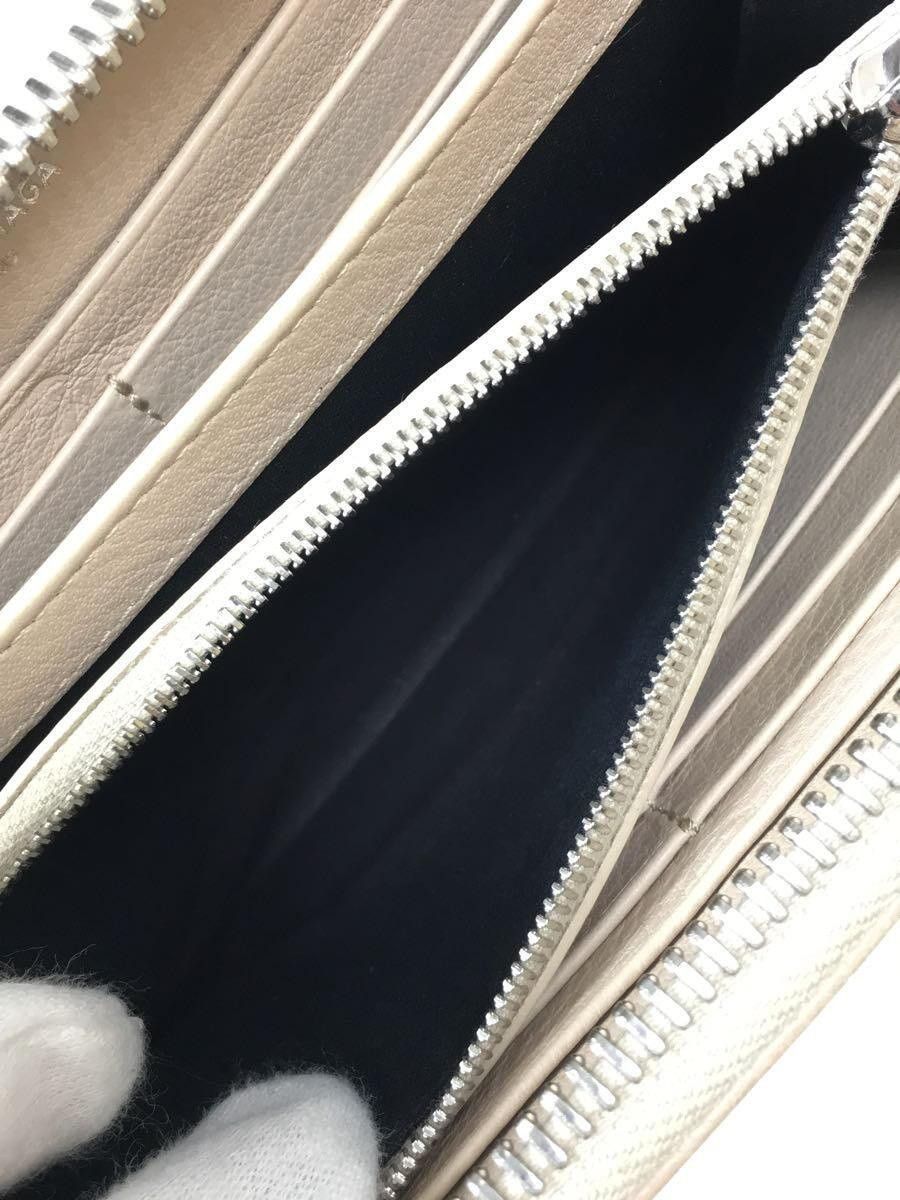 Balenciaga Balenciaga Leather Long Wallet Cream Size ONE SIZE - 5 Thumbnail