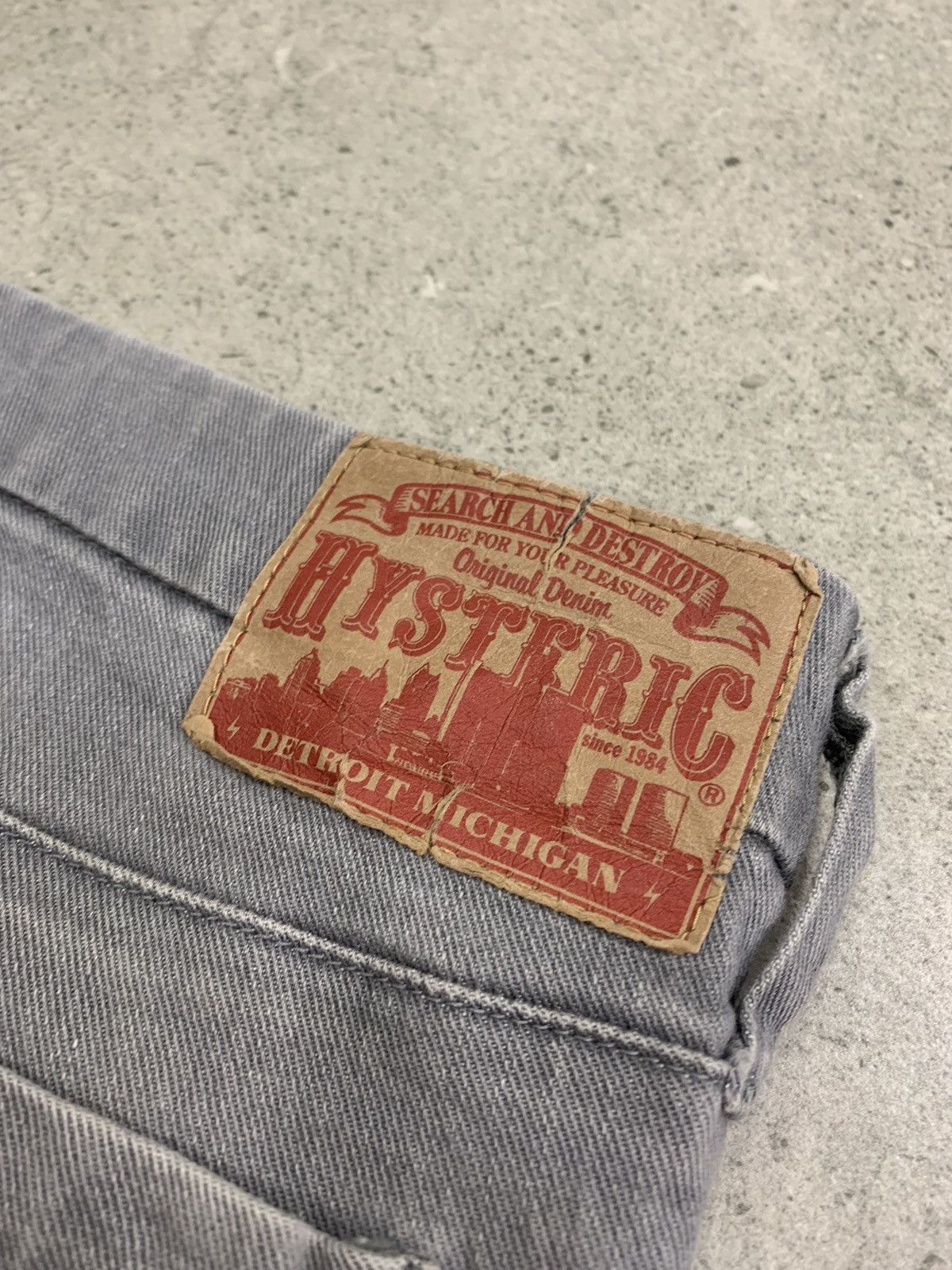 Hysteric Glamour Hysteric glamour jeans skiny gray Size 28" / US 6 / IT 42 - 7 Thumbnail