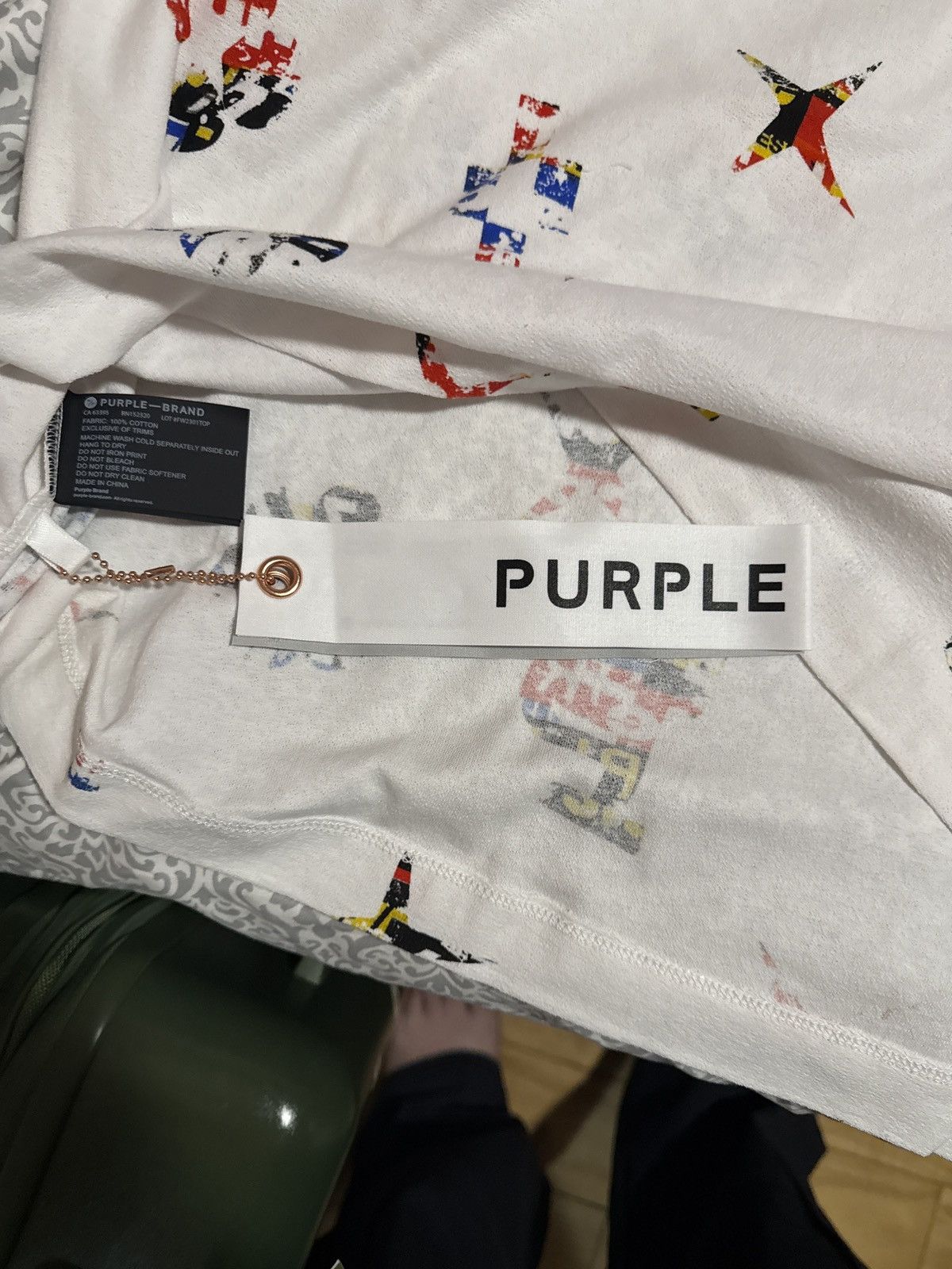 Purple Brand Purple brand textured jersey xxl off white Size US XXL / EU 58 / 5 - 2 Thumbnail