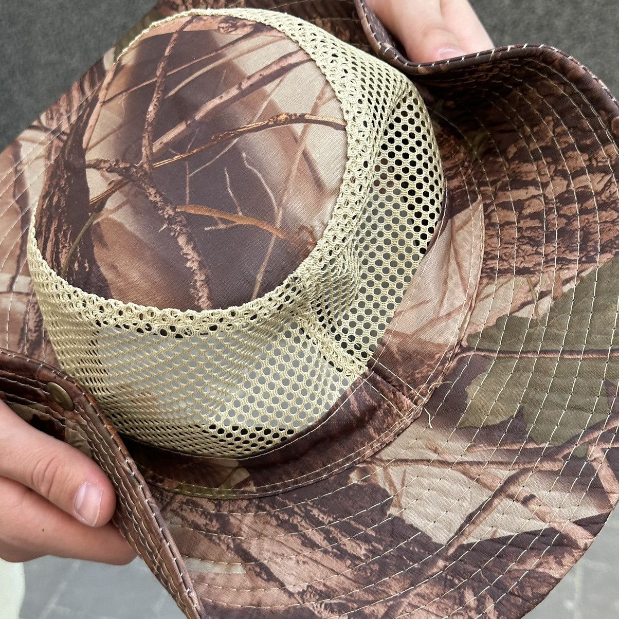 Vintage Vintage Japanese Style Real Tree Hat Cap Y2K 00s USA Size ONE SIZE - 10 Thumbnail