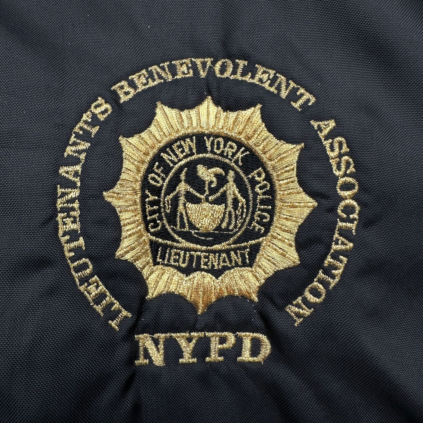 Other VTG 1995 NYPD Birdie Nylon Snap Bomber Jacket Medium Black Size US M / EU 48-50 / 2 - 9 Thumbnail