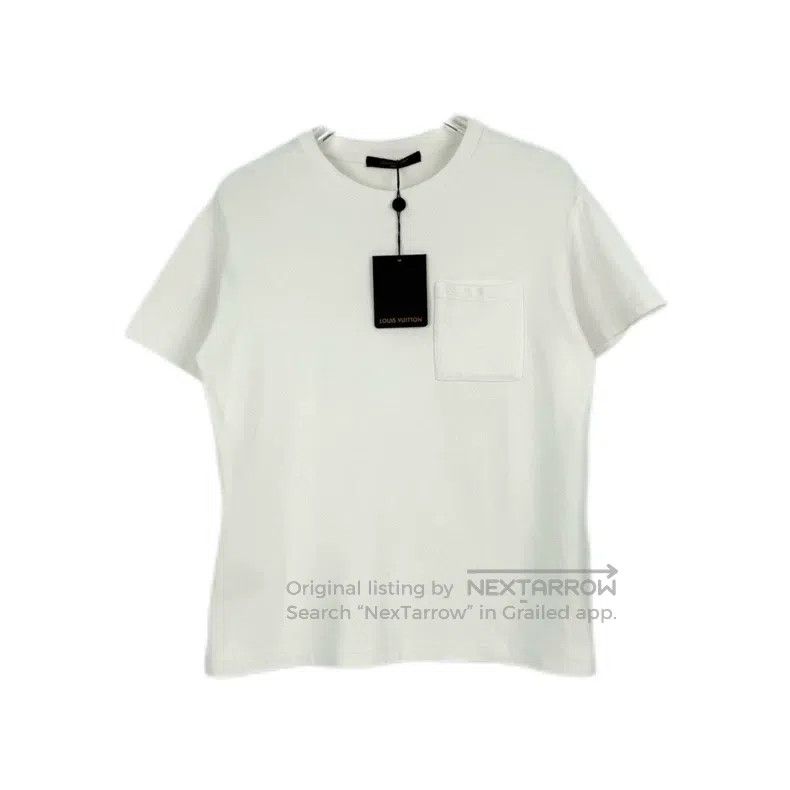 Louis Vuitton Louis Vuitton White dark lines full logo short sleeve Size US XS / EU 42 / 0 - 1 Thumbnail
