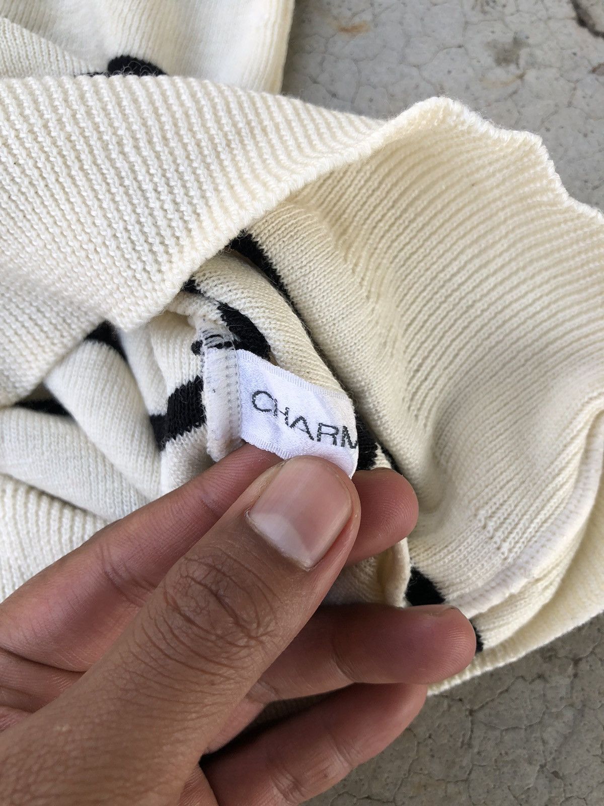 Aran Isles Knitwear 🔴Japanesebrand Unbrand Knitsweater Memeri Stripe Size US M / EU 48-50 / 2 - 9 Thumbnail