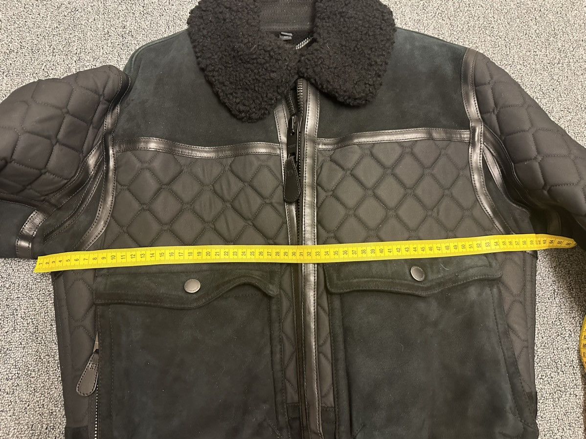 Burberry Prorsum Burberry prorsum FW 2012 sheep shearling/cotton jacket Size US M / EU 48-50 / 2 - 6 Thumbnail