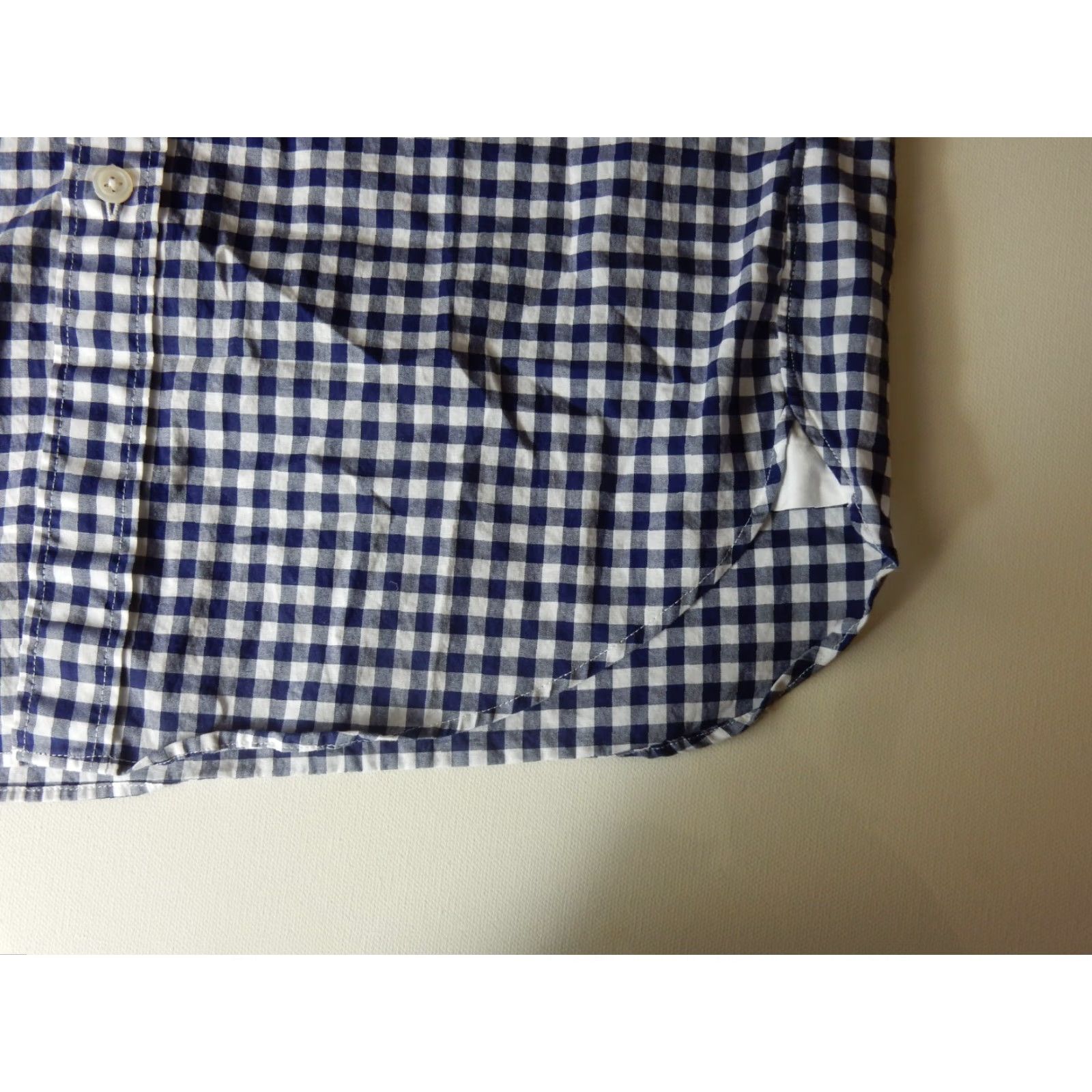 J.Crew J.CREW Shirt Men Button-Up Long Sleeve Blue Cotton Check Size S Ludlow Size US S / EU 44-46 / 1 - 2 Thumbnail