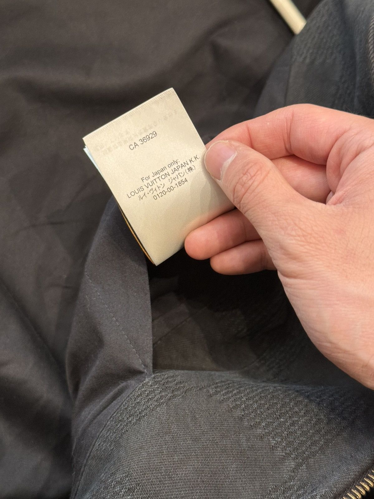 Louis Vuitton LOUIS VUITTON DAMIER WORKWEAR COTTON BLOUSON ‘BLACK’ Size US XL / EU 56 / 4 - 15 Thumbnail