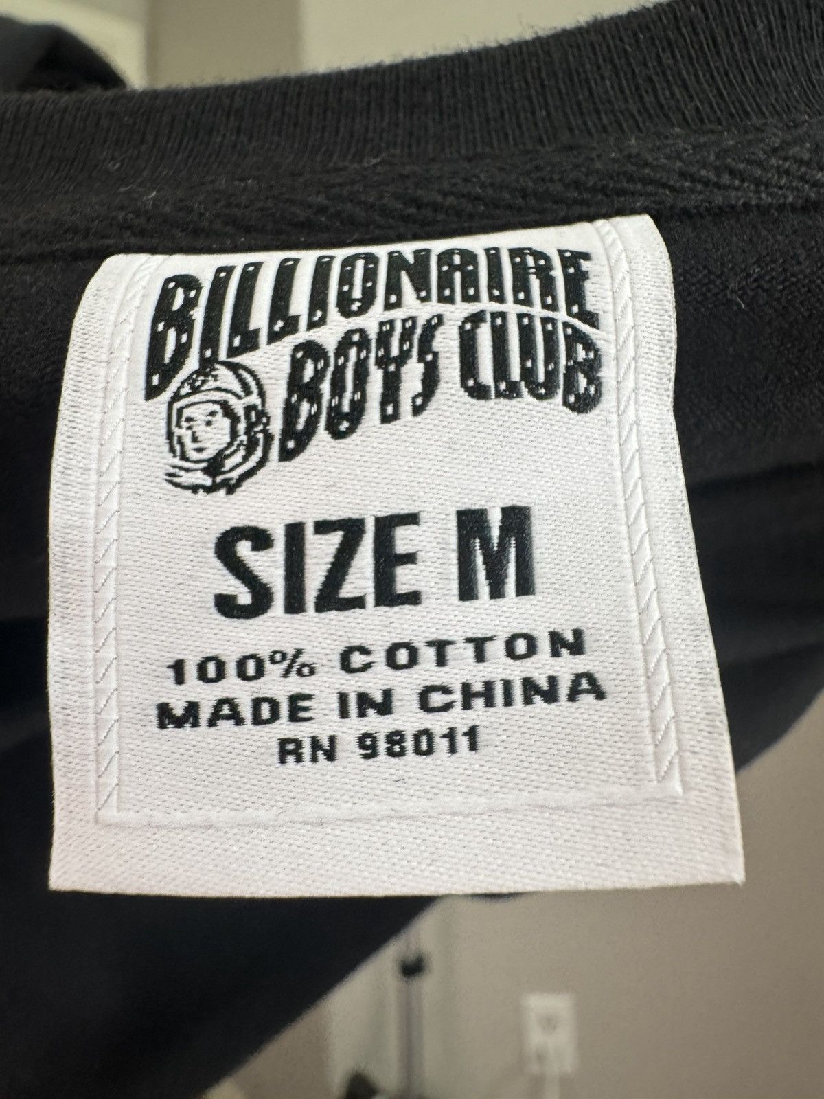 Billionaire Boys Club Billionaire Boys Club Black Short Astronaut Graphic T Shirt Size US M / EU 48-50 / 2 - 3 Thumbnail