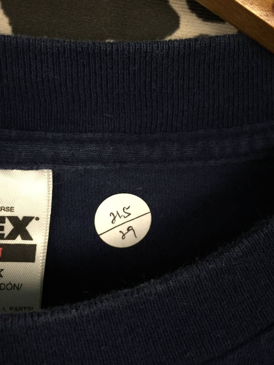 Vintage Vtg 90s Las Vegas Golf Tee Navy Blue Tultex Tag Size L Size US L / EU 52-54 / 3 - 8 Thumbnail