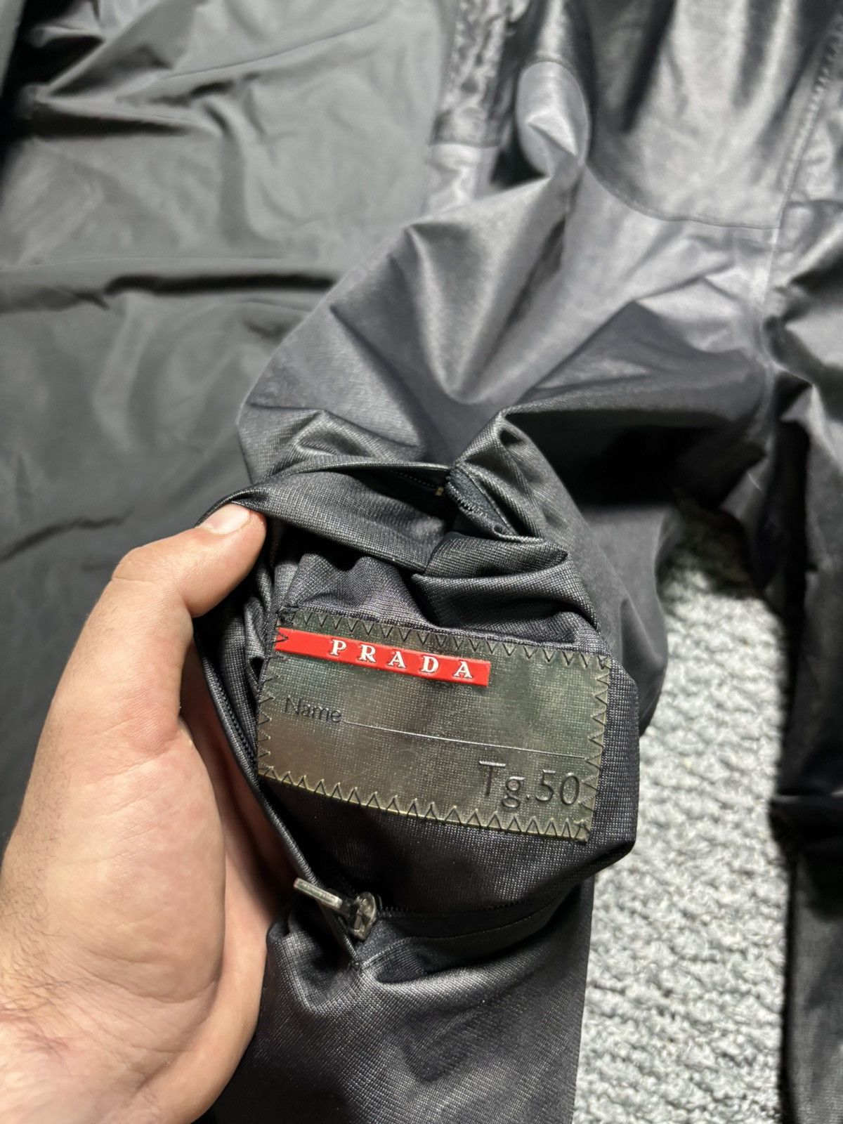 Prada Prada Sport AW99 Technical PTFE Gore-Tex Hidden Glove Jacket Size US M / EU 48-50 / 2 - 11 Thumbnail